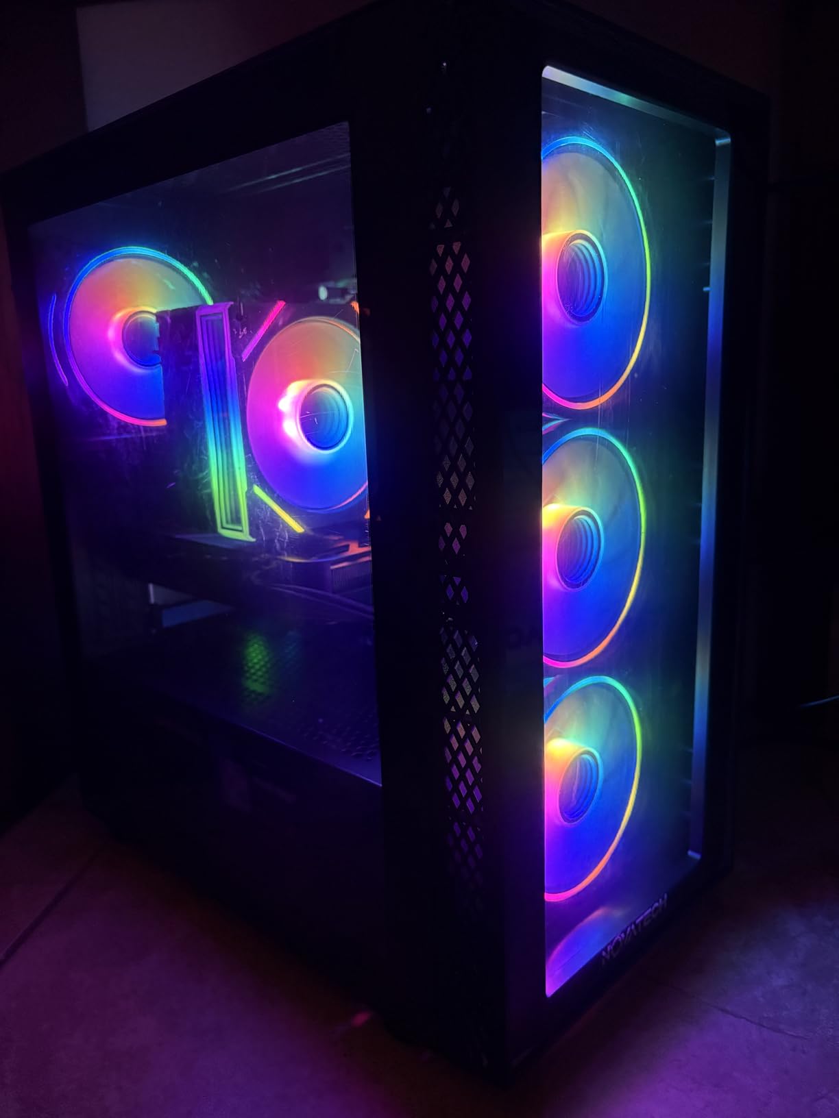NOVATECH Titan Pro - Prebuilt Gaming PC Desktop Computer - RTX 5060 - Ryzen 5-4.2GHz - 1TB M.2 SSD - 16GB RAM WiFi/BT, Win 11 - Gaming Computer Tower - Pre Built PC Gaming - 1 Year Warranty customer photo 1