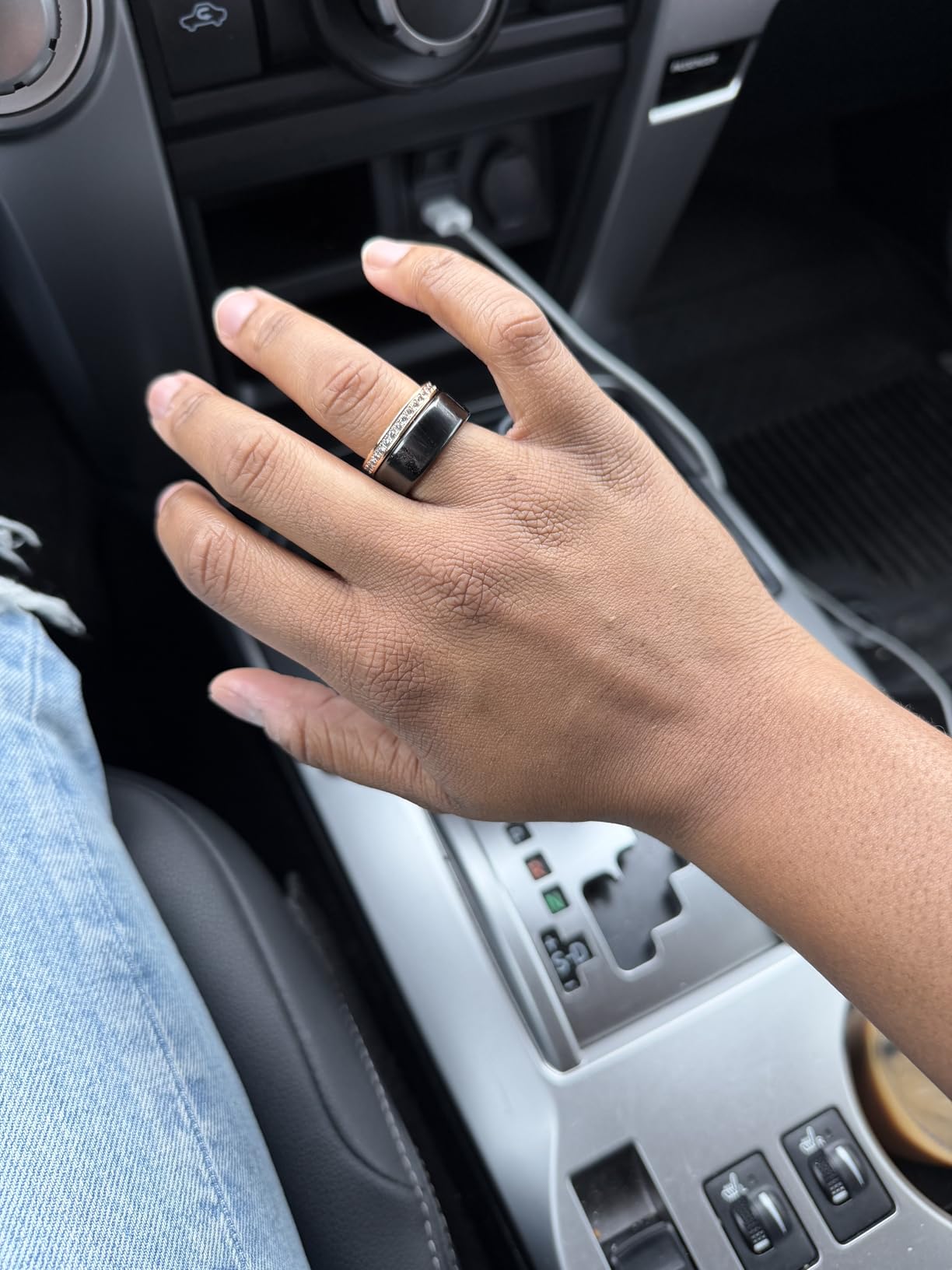 COLMI R02 Smart Ring for Women and Men, with a Charging Case, Supports Heart Rate, Blood Oxygen, Sleep Health Monitoring, No Subscription Fee customer photo 1
