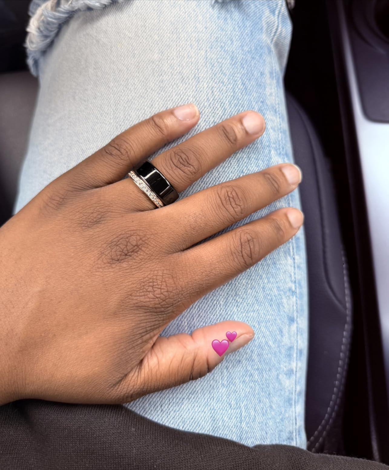 COLMI R02 Smart Ring for Women and Men, with a Charging Case, Supports Heart Rate, Blood Oxygen, Sleep Health Monitoring, No Subscription Fee customer photo 2