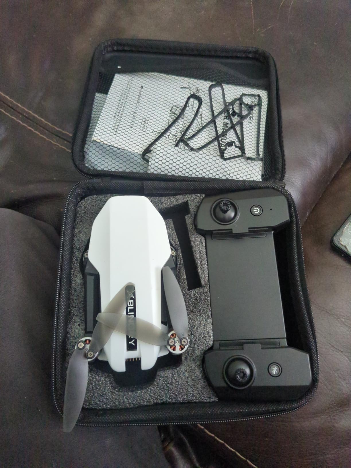 GPS Drone with Camera for Adults, 2K HD GPS Drones with Auto Return, Follow Me, Circle Fly, Waypoint Fly, Optical Flow, Brushless Motor, Foldable 5G Transmission FPV Quadcopter customer photo 1