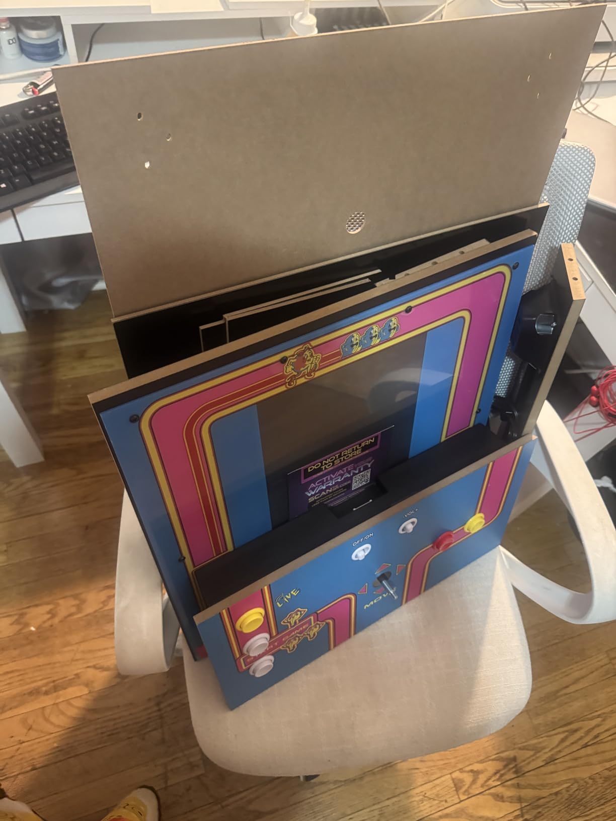 Arcade1Up Ms. Pac-Man Classic SE Arcade Machine customer photo 2