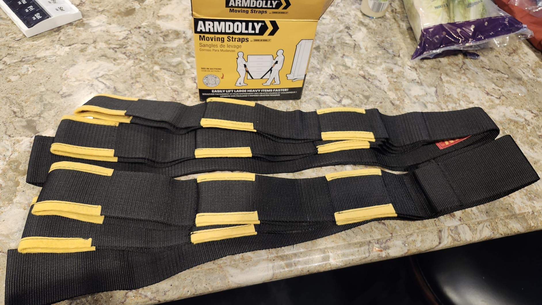 ArmDolly Moving Straps - 2-Person Lifting and Moving System - Lift, Carry and Move Heavy Furniture and Appliances Easily, Fast, and Safely - by ShoulderDolly customer photo 1