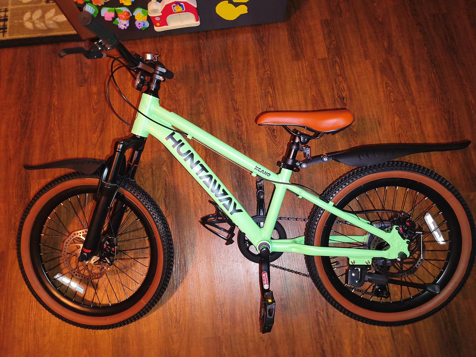 KEANO Huntaway 20/24 Inch Kids Bike for Boys & Girls Ages 7-12 Years Hardtail Mountain Bike for Kids with Aluminum Frame and 7-Speed Drivetrain Children Bicycle customer photo 2