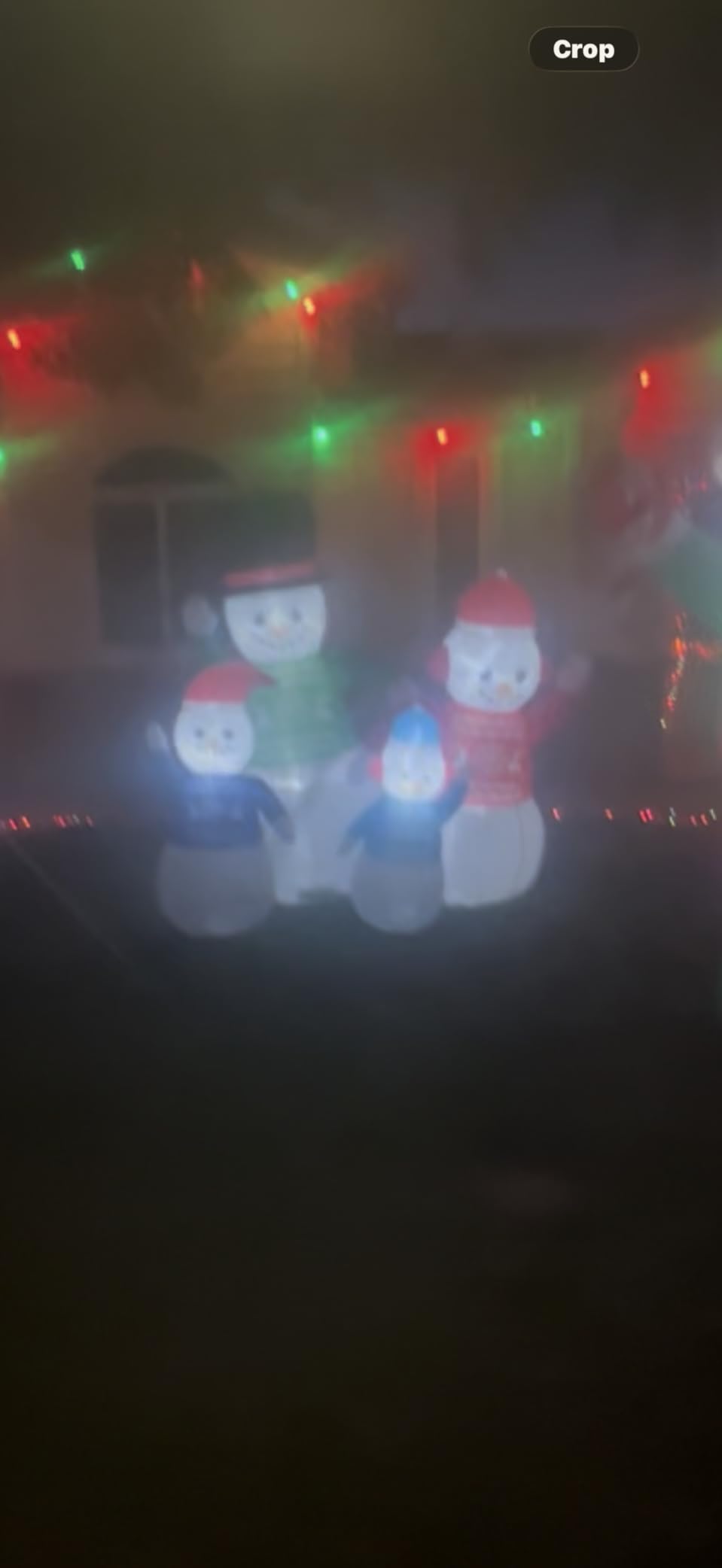 6-Foot Inflatable Christmas Decorations - Set of 4 Inflatable Snowman Family Figures with Built-in LED Lights customer photo 1