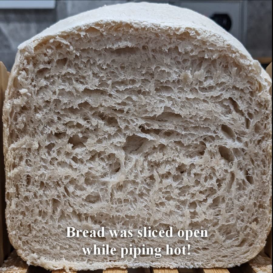 KBS 19-in-1 Programmable Bread Maker, 2LB Bread Machine with Healthy Ceramic Pan, Stainless Steel Bread Maker Machine with 15H Timer& 1H Keep Warm, Sourdough, Gluten Free, 3 Crust Colors, 53 Recipes customer photo 2