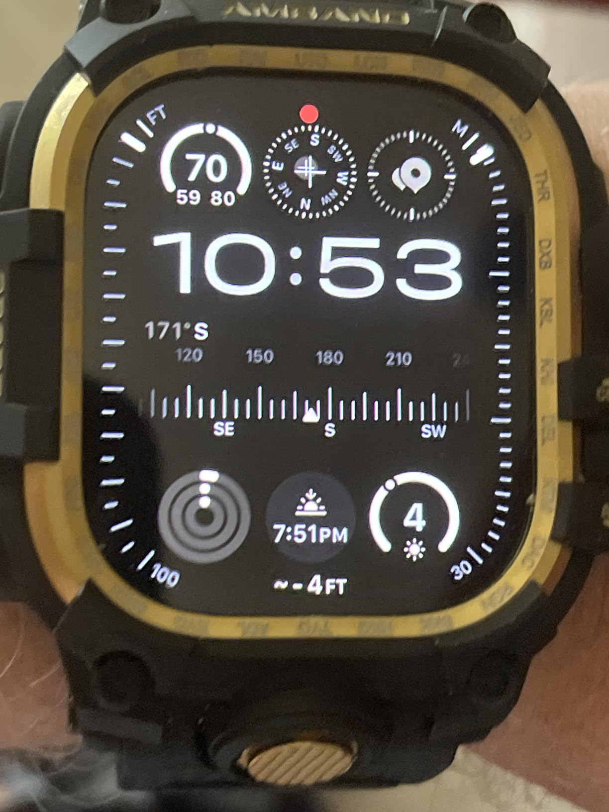 Apple Watch Ultra 3 [GPS+Cellular 49mm] Titanium Black Ocean Band customer photo 2