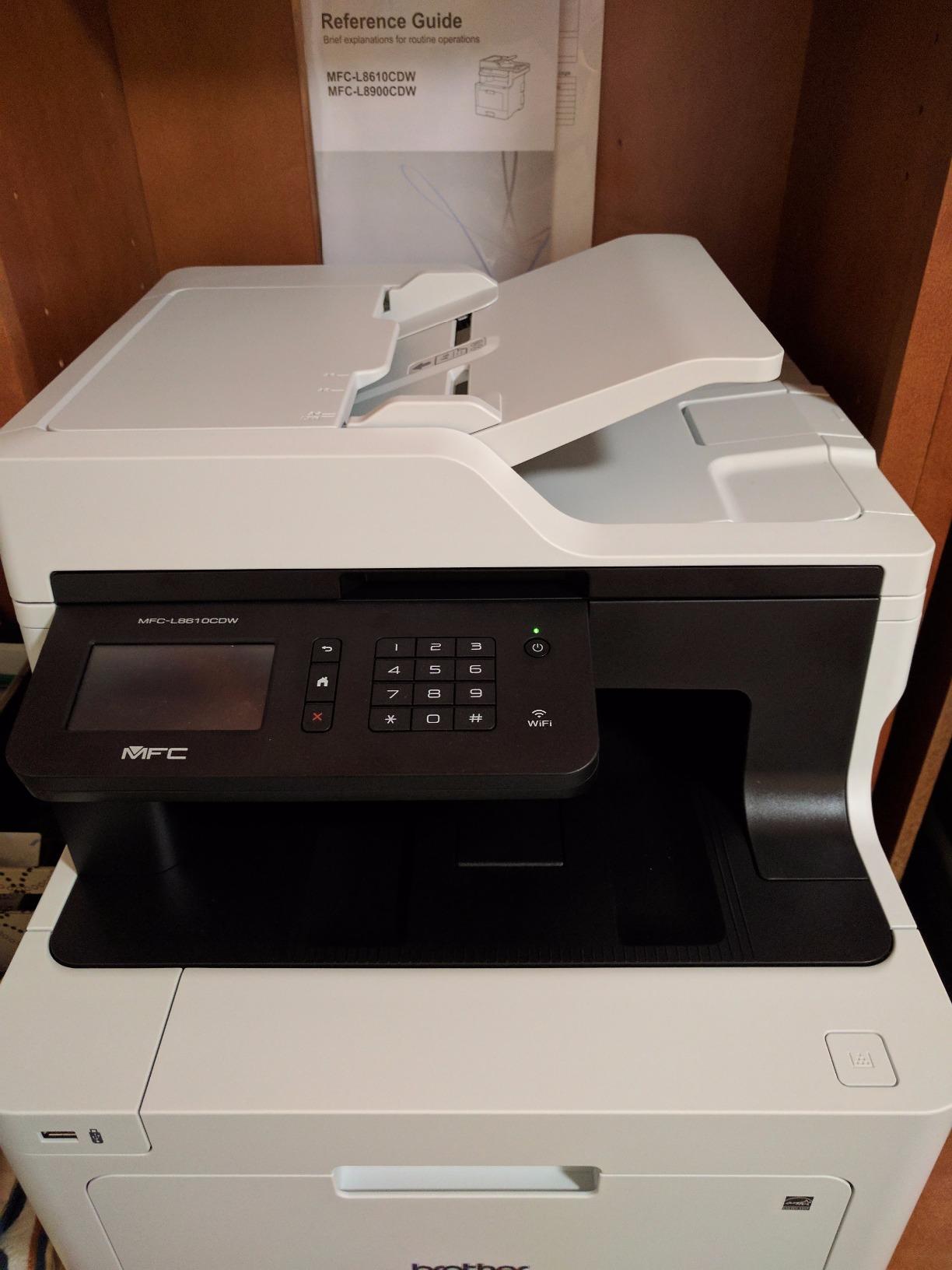 Brother MFC-L8730CDW Business Color Laser All-in-One Printer with Duplex Print, Scan, Copy, Wireless Networking, and Advanced Security Features customer photo 1