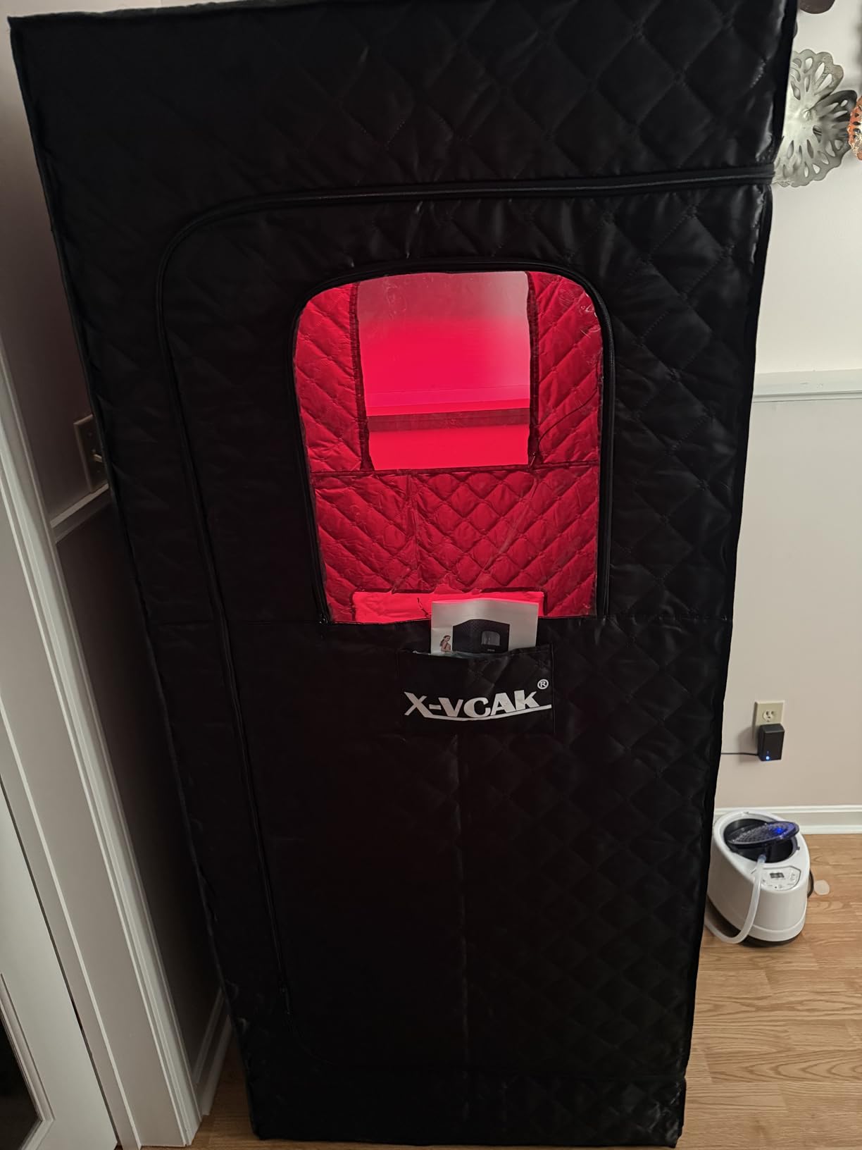 PEEKO Red Light Therapy for Body, Infrared Light Therapy Panel Lamp for Sauna Tent, 660nm and 850nm Near Infrared LED Red Lights Therapy Device at Home for Face and Body customer photo 1