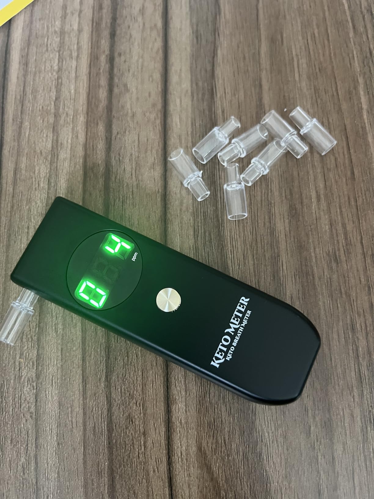 Ketosis Breath Meter for Tracking Your Ketosis - Professional Home Ketone Breath Analyzer Portable Ketone Breath Monitors Tester for Accurate Testing with Includes 10 Mouthpieces customer photo 2