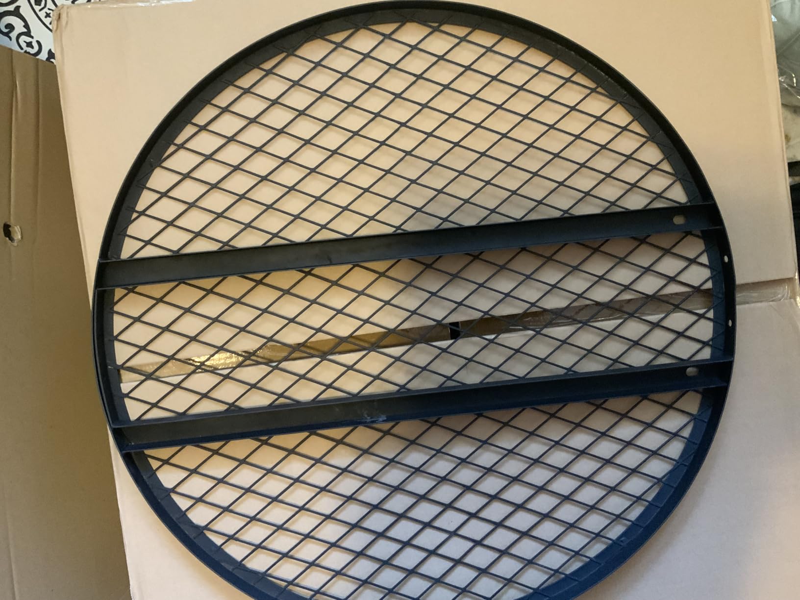47 Inch Heavy Duty Steel Fire Pit with Grill, Large Outdoor Fire Pits for Outside Wood Burning, BBQ customer photo 2
