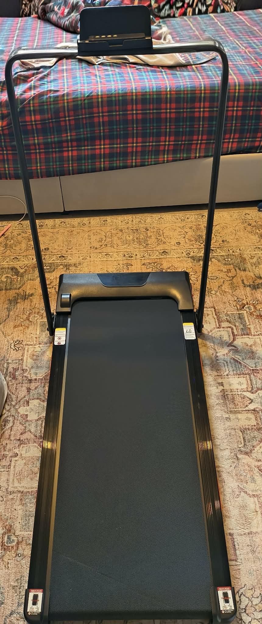 3-in-1 Foldable Treadmill with 300 LBS Capacity, 15% Walking Pad Treadmills for Home and Office customer photo 2