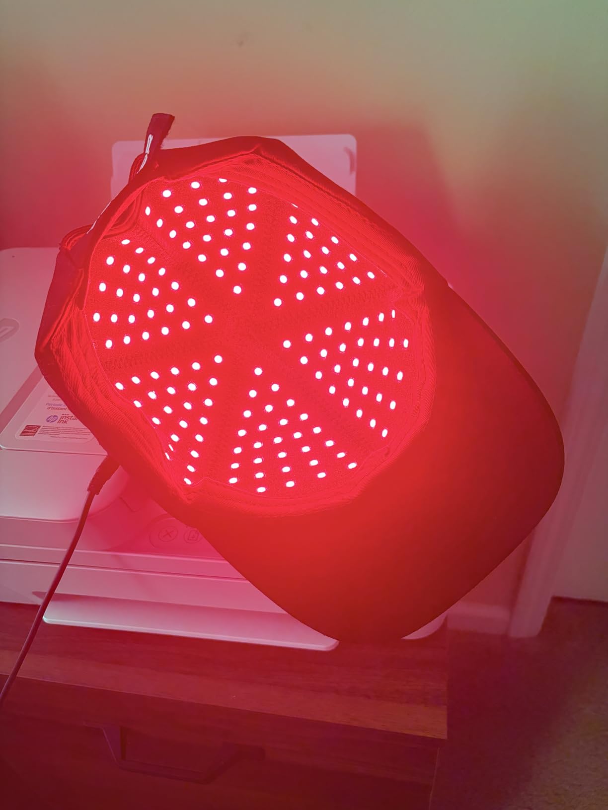 Viconor Laser Hair Growth Cap, Red Light Therapy for Hair Growth for Men and Women, Black Cap customer photo 2
