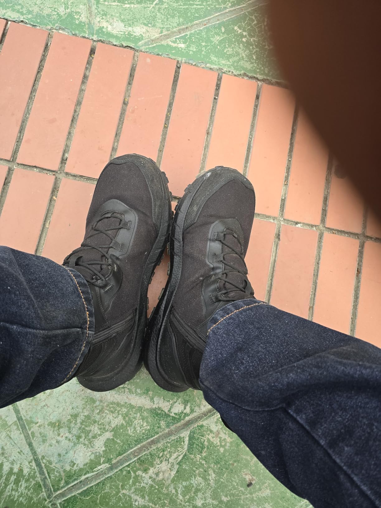 NORTIV 8 Composite Toe Boots for Men ASTM F2413-24 Safety Work Boots Lightweight Anti-Fatigue Non-Slip with Zipper for Warehouse Construction, Terrascope-nano customer photo 1