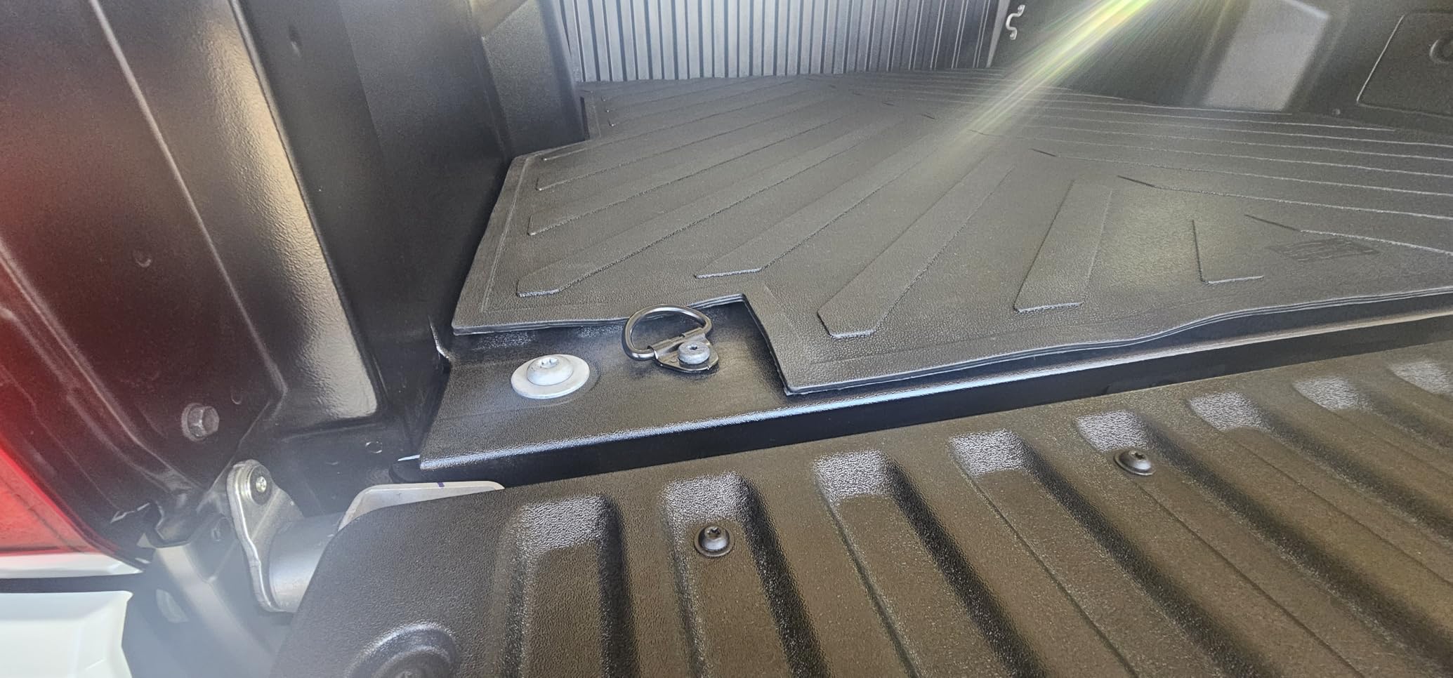 GEEDAR Heavy Duty Rubber Bed Mat for 2019-2026 Chevy Silverado/GMC Sierra 1500 Accessories 5'8'' Vehicle Bed, Bed Liner for Chevy Silverado GMC Sierra 1500, Black customer photo 1