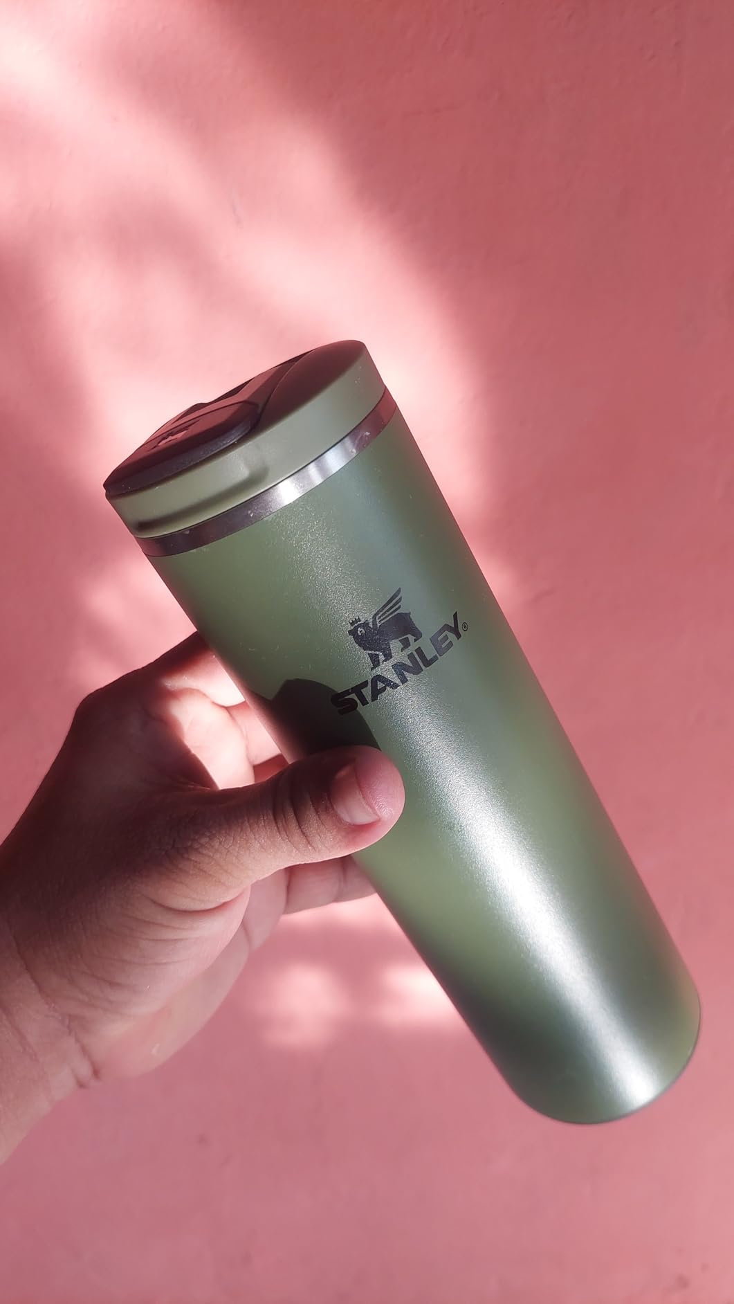 STANLEY Transit FlipTop Mug | Leakproof Coffee Travel Cup | Vacuum Insulated Stainless Steel | 16 oz | Ash customer photo 1
