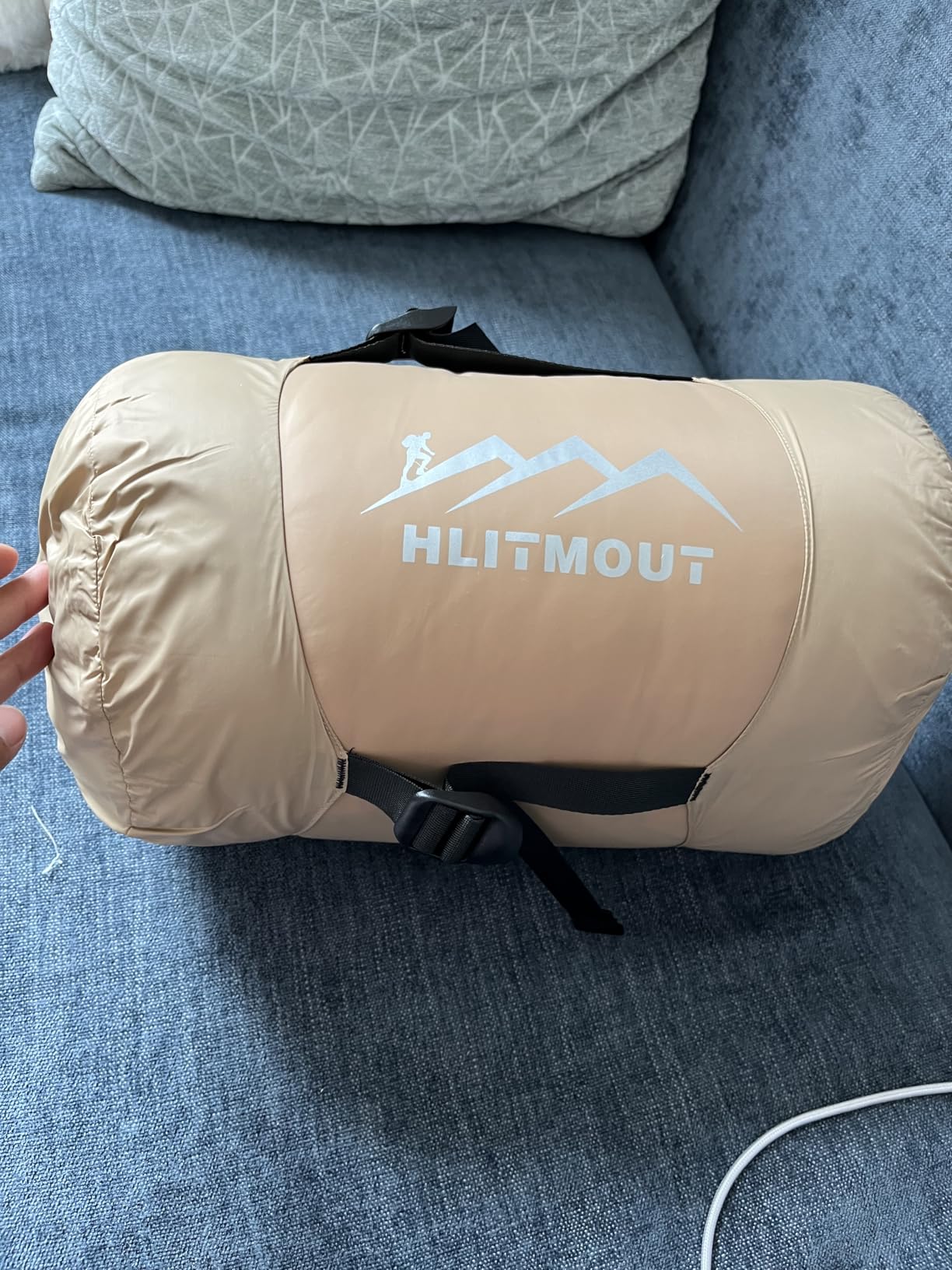 Ultralight Down Sleeping Bag for Adults with Pillow, 15°F Mummy Sleeping Bag customer photo 2