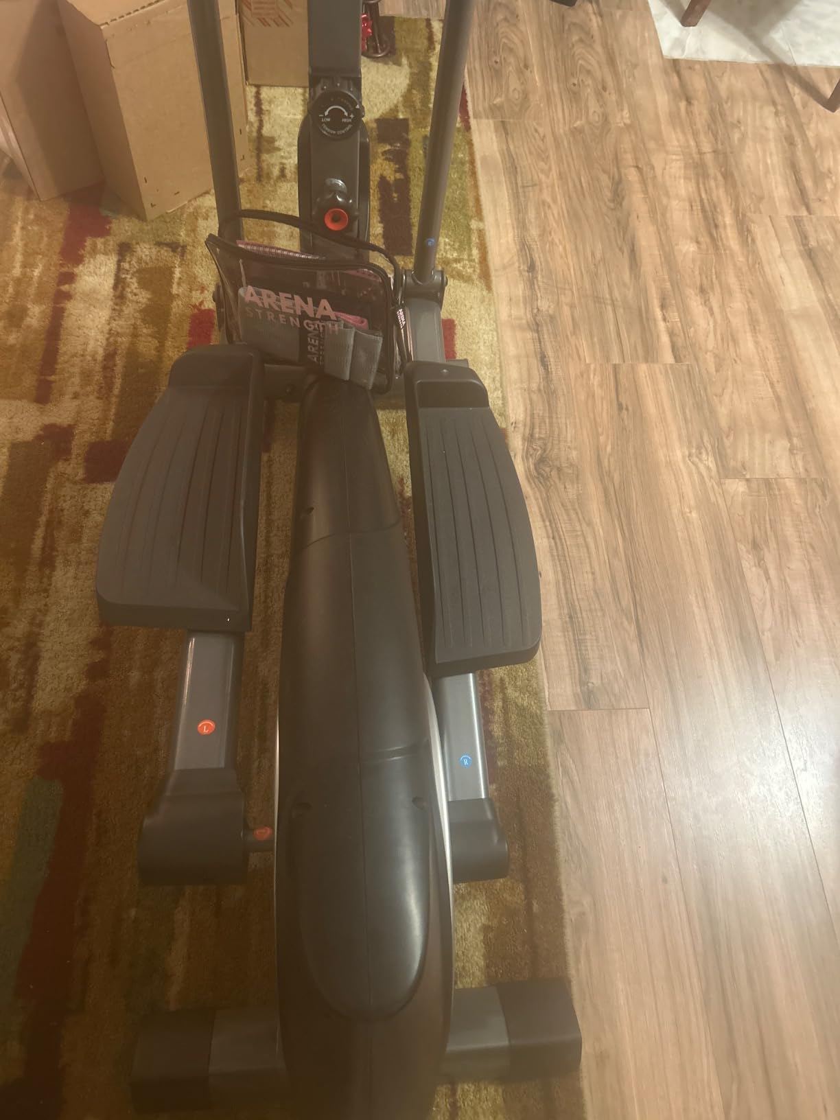 ANCHEER Elliptical Exercise Machine, Elliptical Machine for Home with Hyper-Smooth Magnetic Resistance, Elliptical Trainer with 14 Levels, 15.5