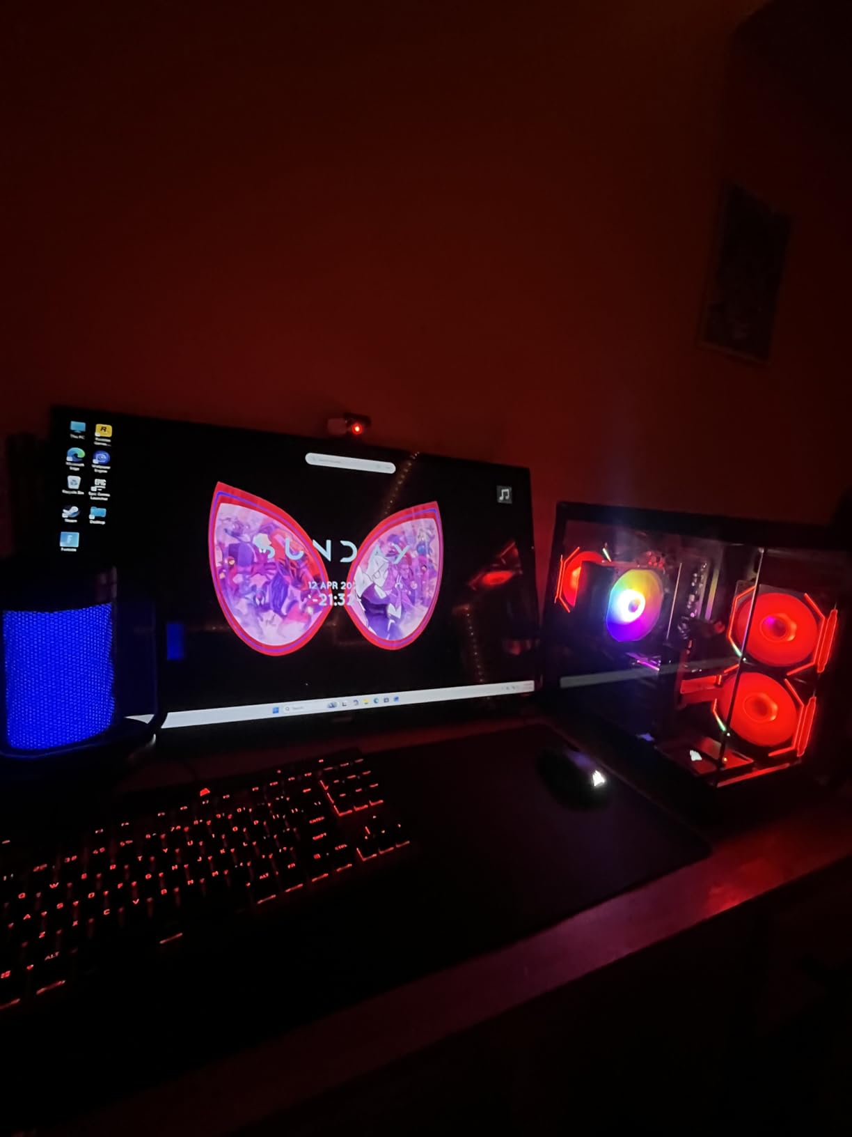 Gaming PC Ryzen 5 5500, GeForce RTX 3050 8GB, 16GB DDR4 3200MHz RAM, 512GB SSD, Prebuilt Desktop Computer for Gaming & Productivity customer photo 1