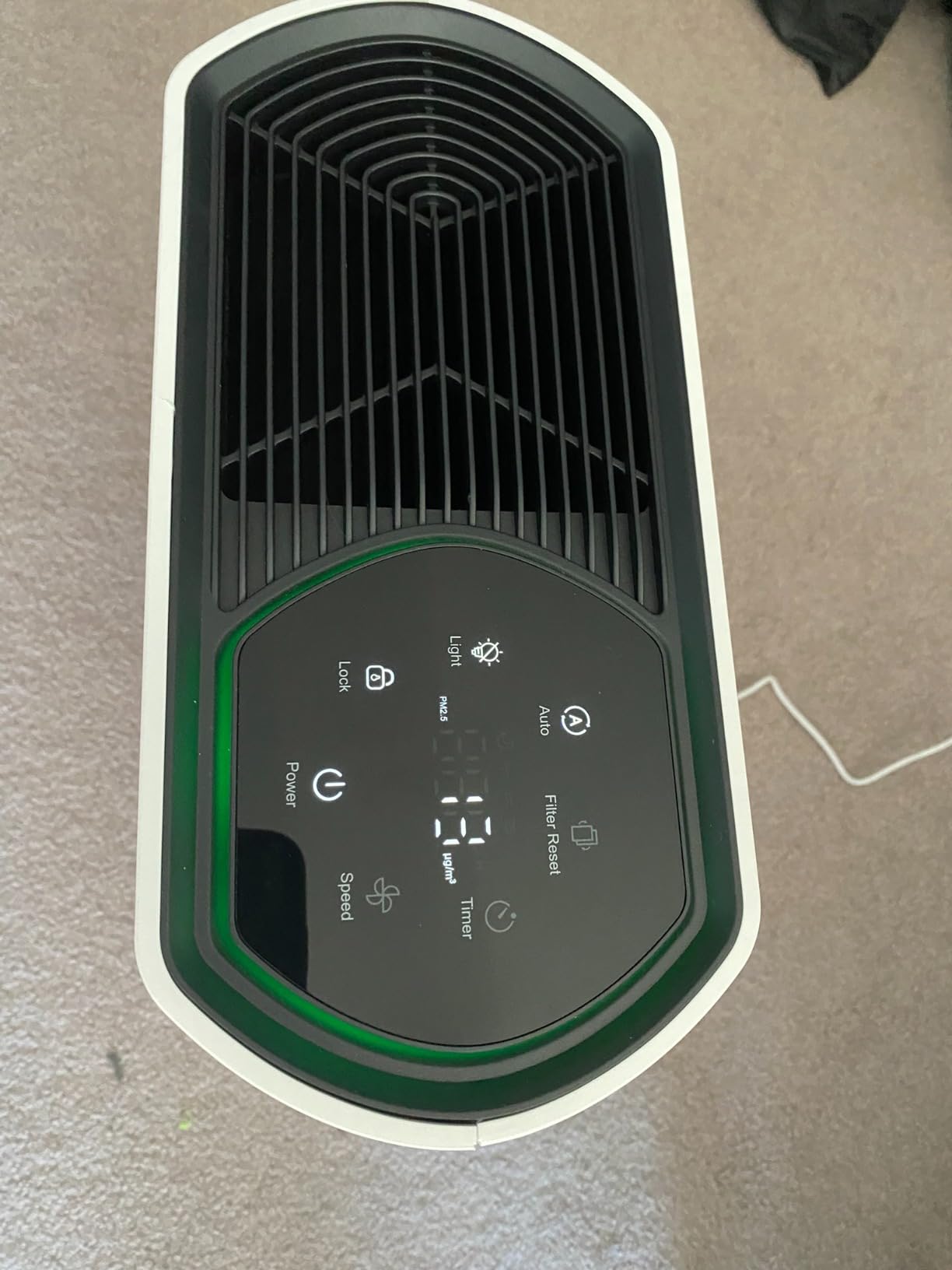 Smart Air Purifiers for Large Room, Cleans 2,400 ft² in 30 Mins, 3-Stage True HEPA, 360° Airflow, Smart WiFi App Control, Real-Time Air Quality (PM2.5) Display, Ultra-Quiet 20dB Sleep Mode, HAP602WF customer photo 1