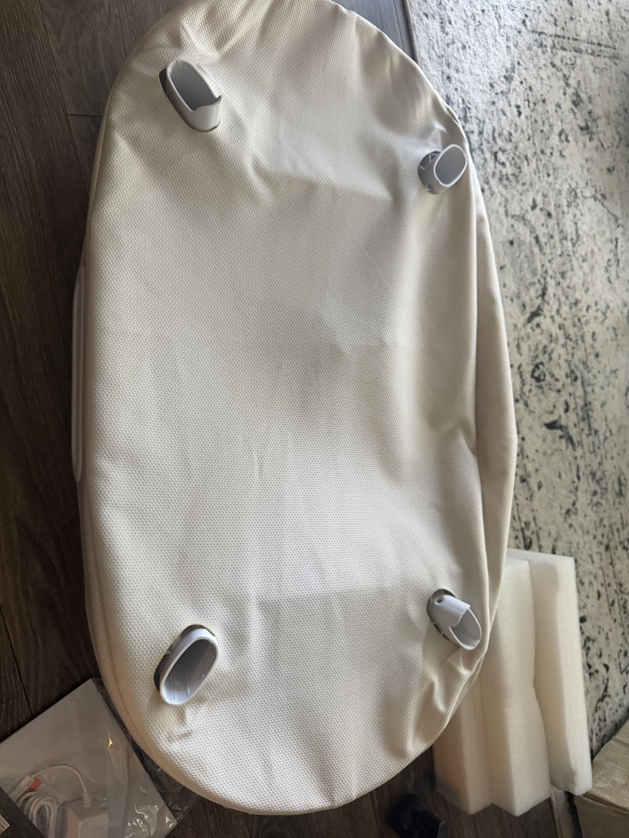 Maydolly Smart Soothing Baby Bassinet - Smart Newborn Bassinet with Cry Detection that Automatically Responds - Breathable Infant Sleeper for Newborns to 6 Months (Beige) customer photo 2