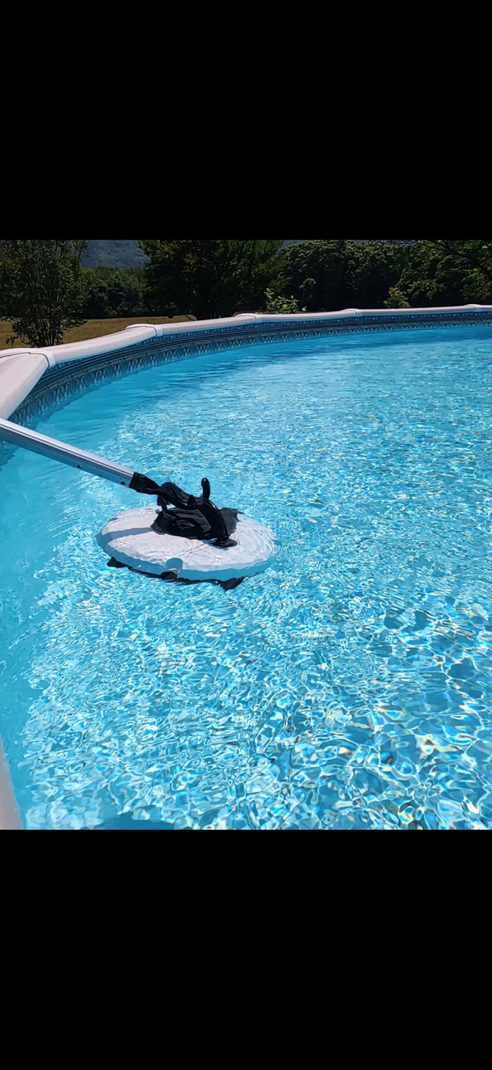 2026 Cordless Robotic Pool Cleaner - 120 Mins Automatic Pool Vacuum for Above Ground Pool & In-Ground Flat Pools up to 1000 Sq.Ft, Robot Pool Cleaner with Self-Parking Tech customer photo 1
