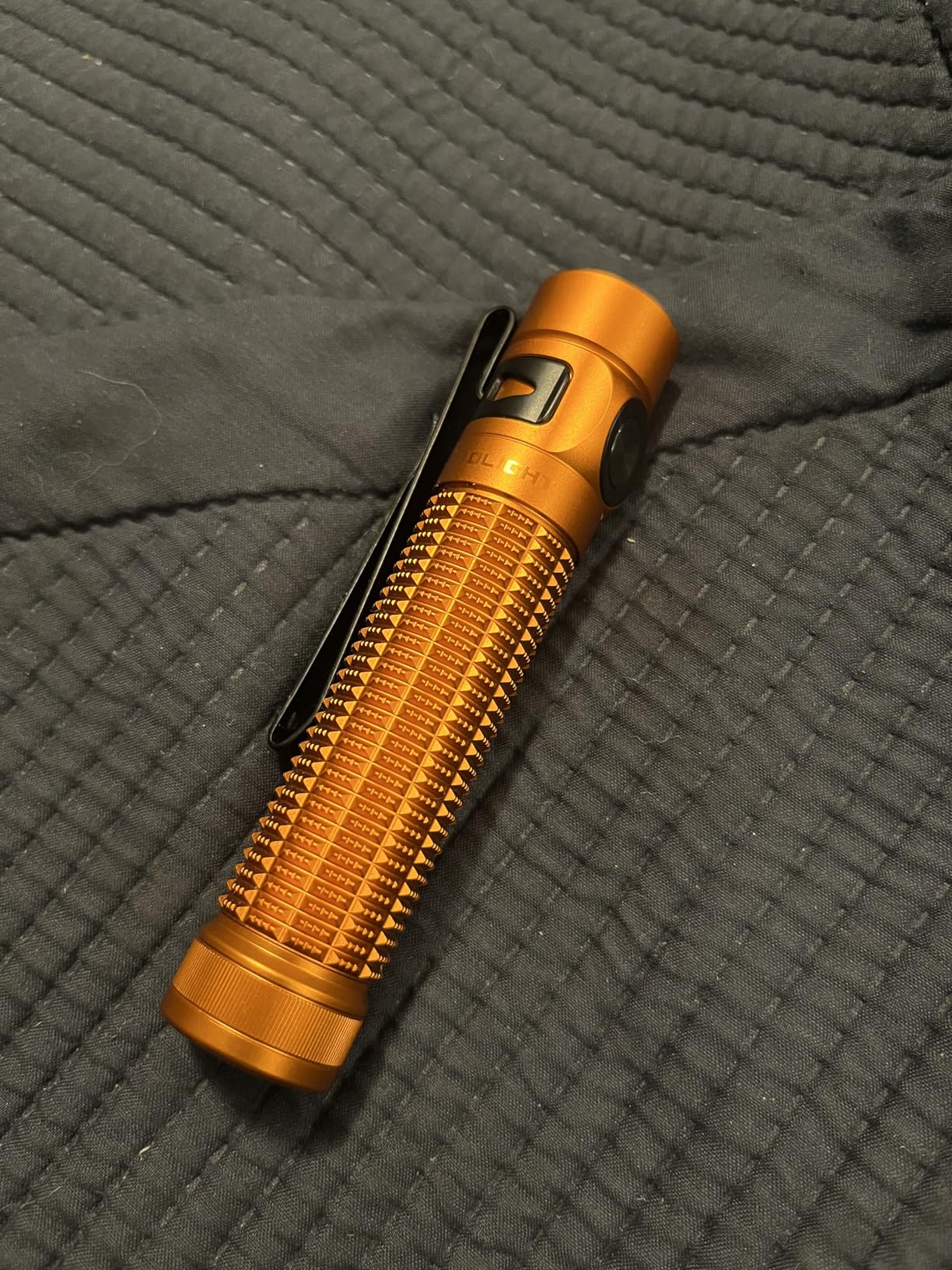 Olight Baton4 Pro EDC Flashlight Rechargeable, 1600 Lumens Small Pocket LED Light with Tactical Switch and Magnetic & USB C Dual Charging, IPX8 for Home Use, Camping, Outdoor and Emergency (Black) customer photo 2