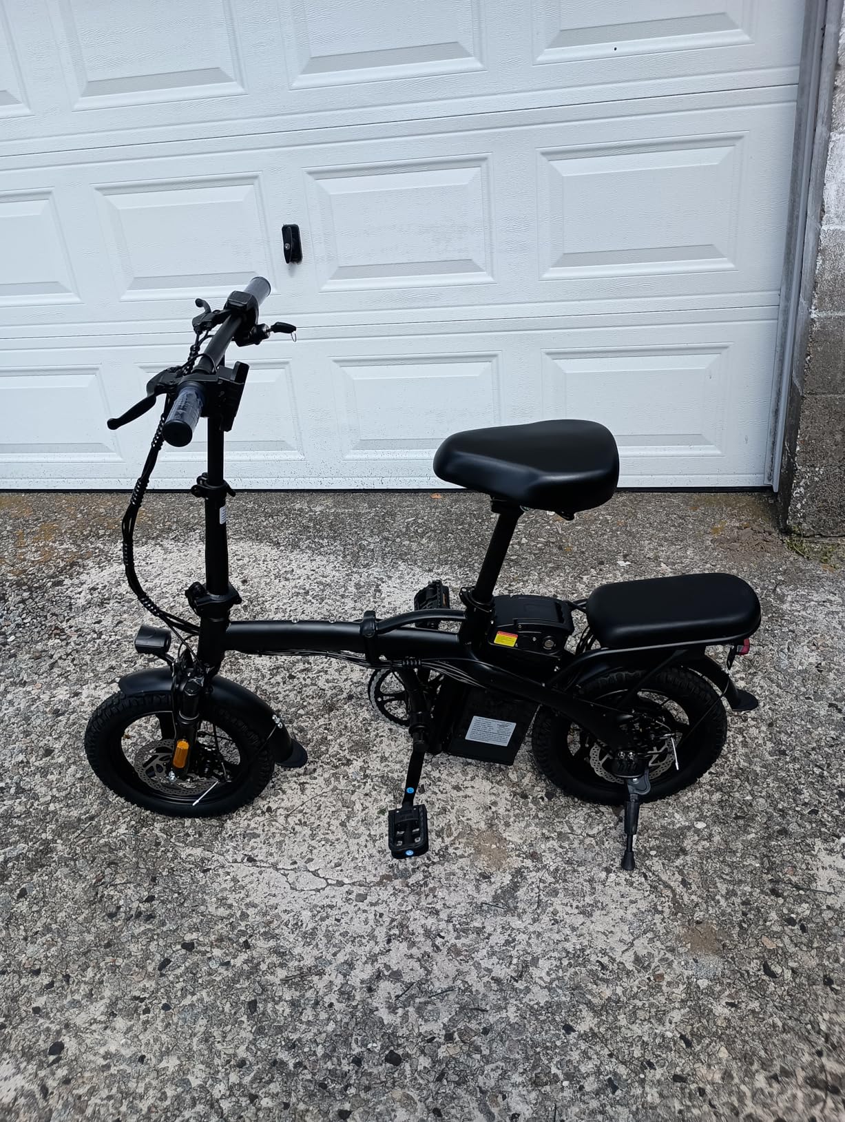 Folding Electric Bikes for Adults, Peak 1200W/1000W 25 MPH Foldable Electric Bike for Teens, 48V 10Ah 480Wh & 45 Miles(PAS), 14