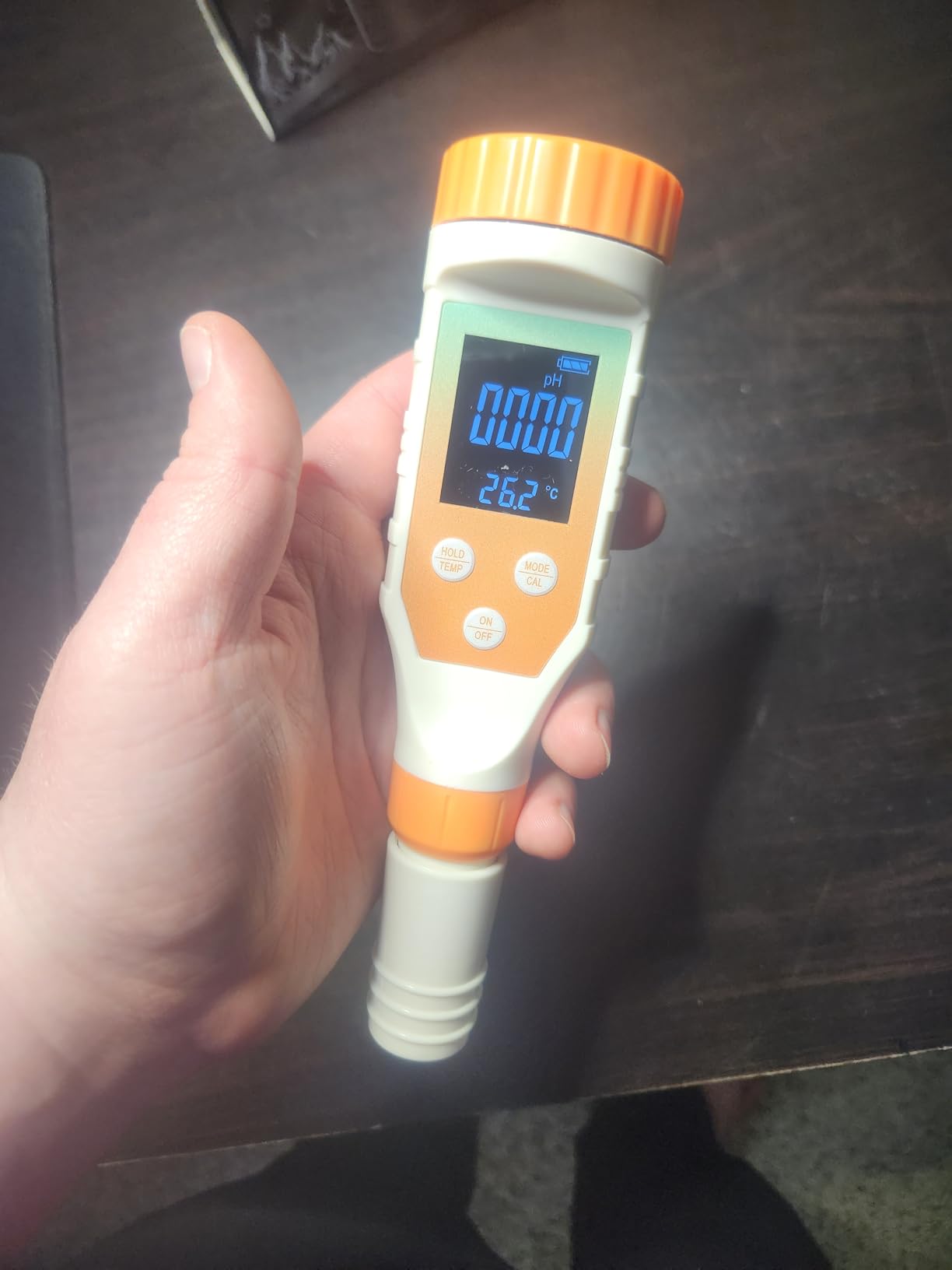 7-in-1 Digital Pool Salt Tester | pH, ORP, Chlorine TDS, EC, Temperature Meter for Saltwater Pools, Hot Tubs, Spas, Aquariums customer photo 1