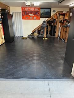 CAMMOO Garage Floor Tiles Heavy-Duty Interlocking 12