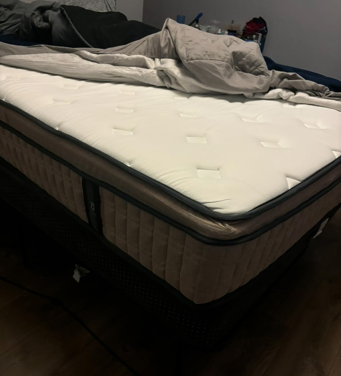 Queen Mattress 14 Inch Medium Firm, Deep Sleep Hybrid Mattress for Lumbar Support & Back Side Sleepers, Pain Relief Mattresses in a Box with Pocket Springs & Cooling Gel - 365-Night Trial, CertiPUR-US customer photo 2
