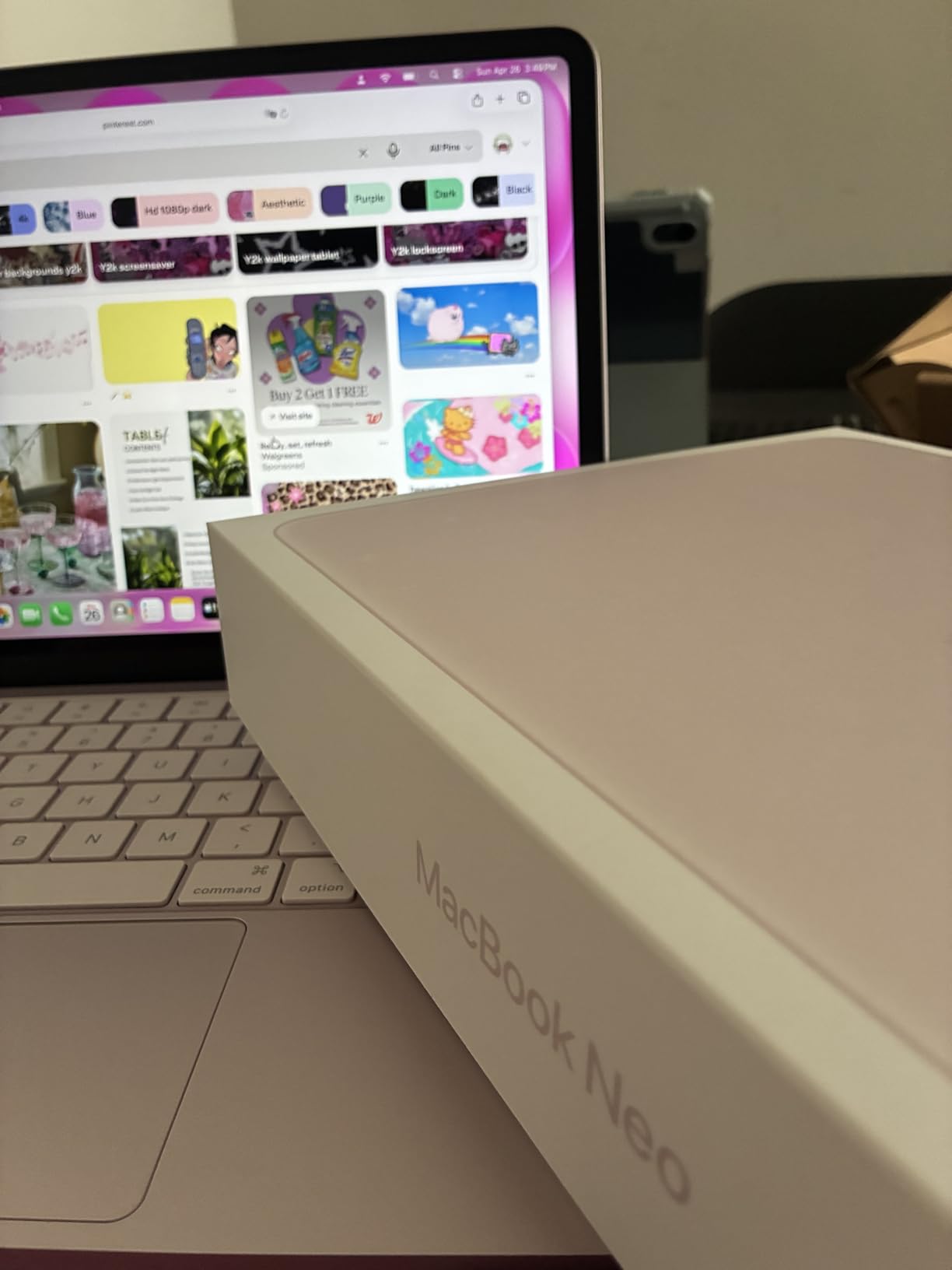 Apple 2026 MacBook Neo 13-inch Laptop with A18 Pro chip: Built for AI and Apple Intelligence, Liquid Retina Display, 8GB Unified Memory, 256GB SSD Storage, 1080p FaceTime HD Camera; Indigo customer photo 1