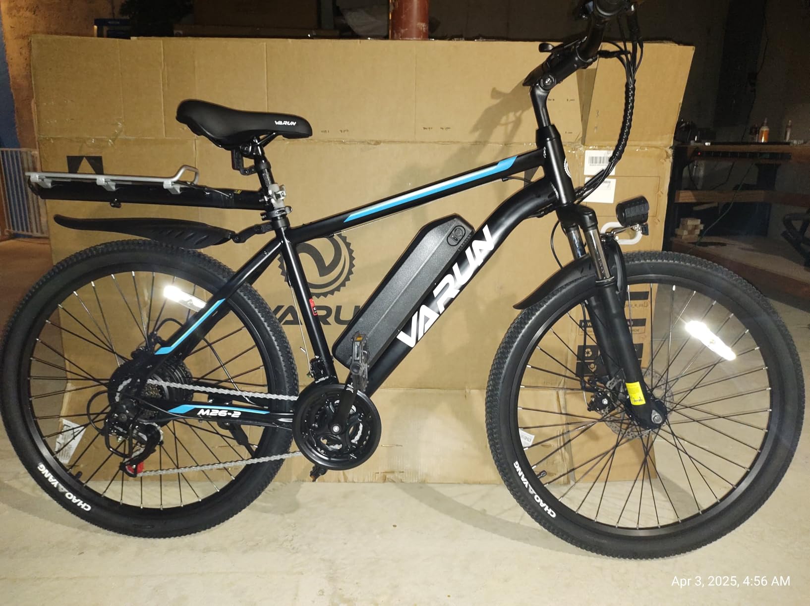 VARUN Electric Bike for Adults- 500W Peak Motor, 24/26