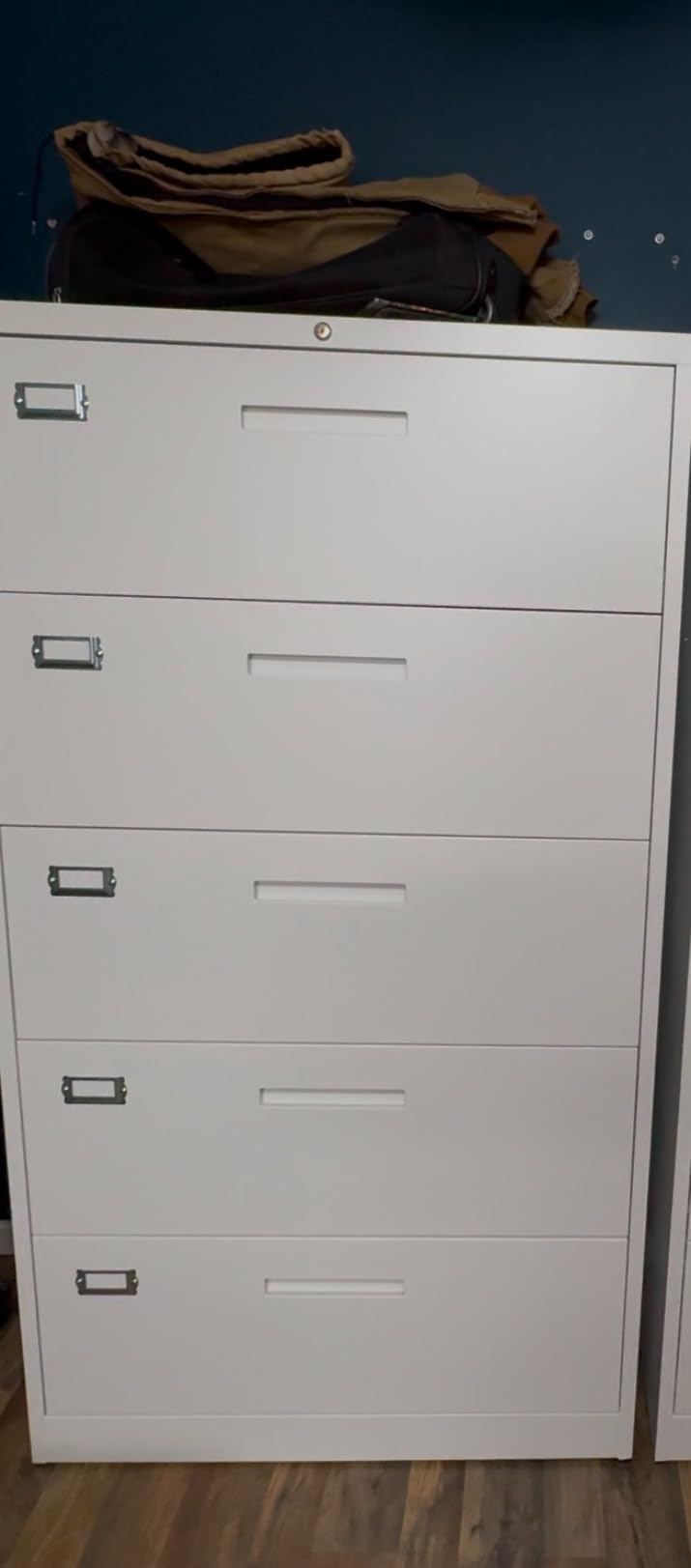 Letaya 2 Drawer File Cabinets with Lock, Metal Lateral Filing Storage Cabinet Printer Stand, Black Steel Home Office Cabinet for Hanging Files Letter/Legal/A4 Size customer photo 1