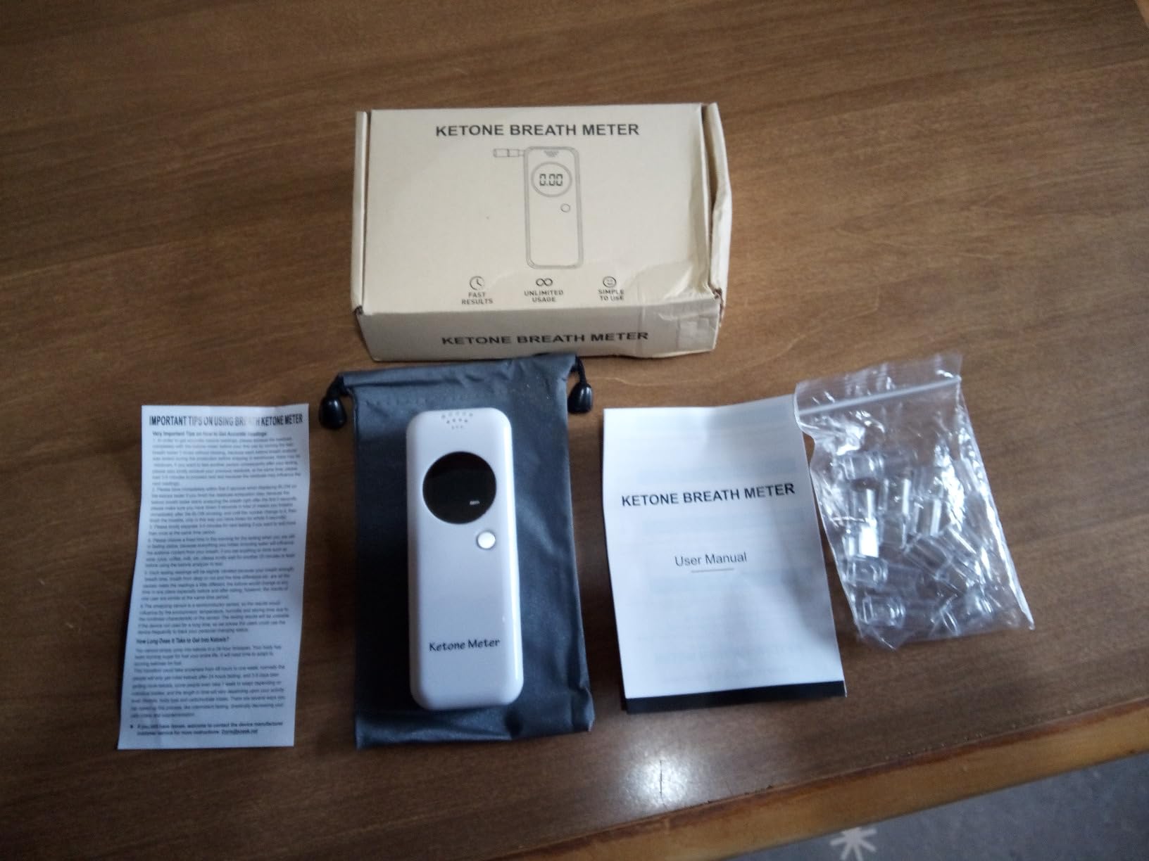 Ketone Breath Meter Professional Ketone Breath Tester - Home Ketone Monitoring Breath Analyzer & Ketosis Meter | Accurately Monitor Ketosis in Your Breath for Personal Ketosis Tracking customer photo 1