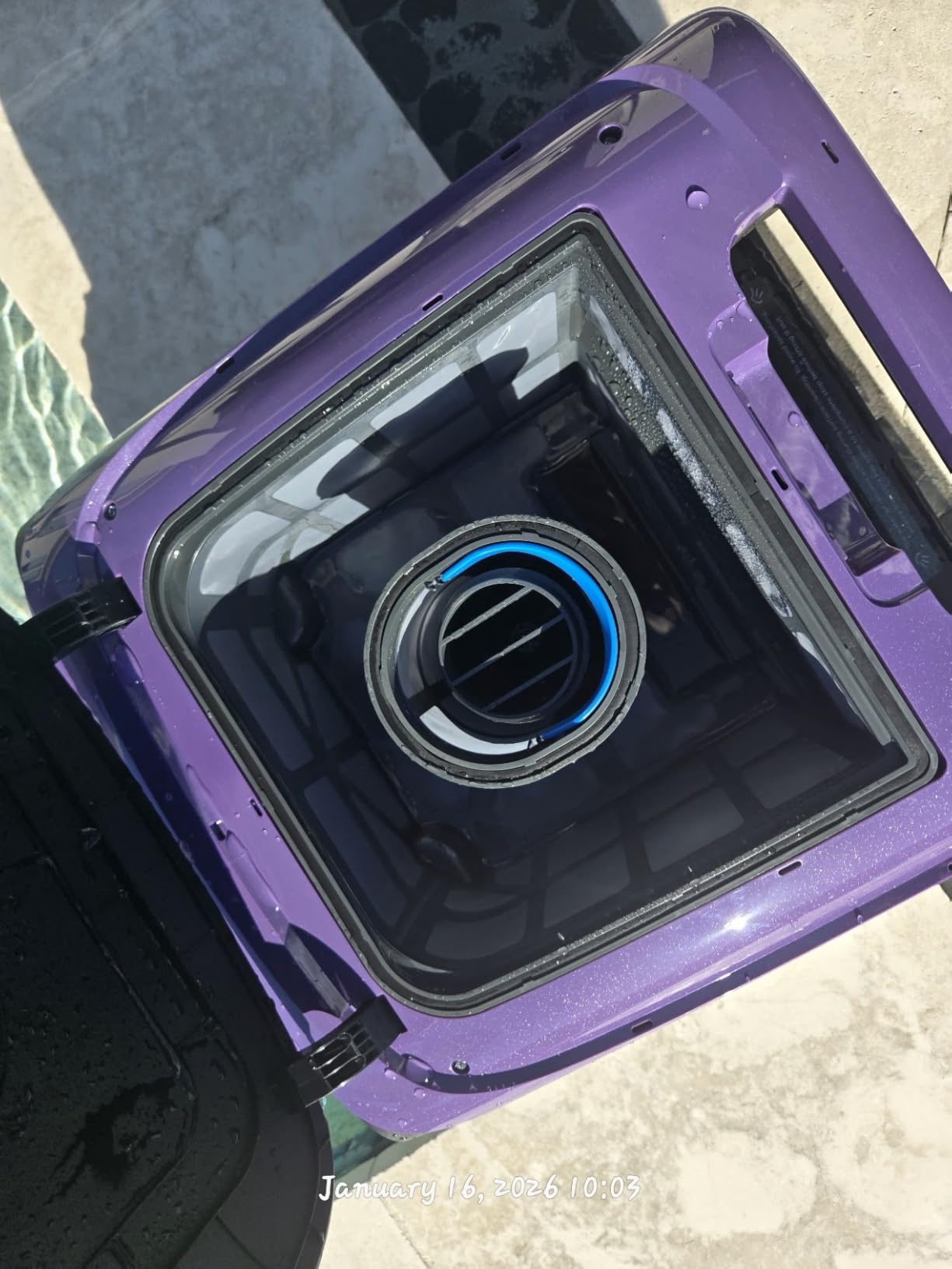(2026 Upgrade) Beatbot Sora 70 Pool Vacuum Robot, 360 Degree Top-to-Bottom Cleaning, Smart Surface Parking, 6L Capacity, 6800GPH Super Power for Above & In-Ground Pools Up to 3,200 sq. ft, Prussian Blue customer photo 2