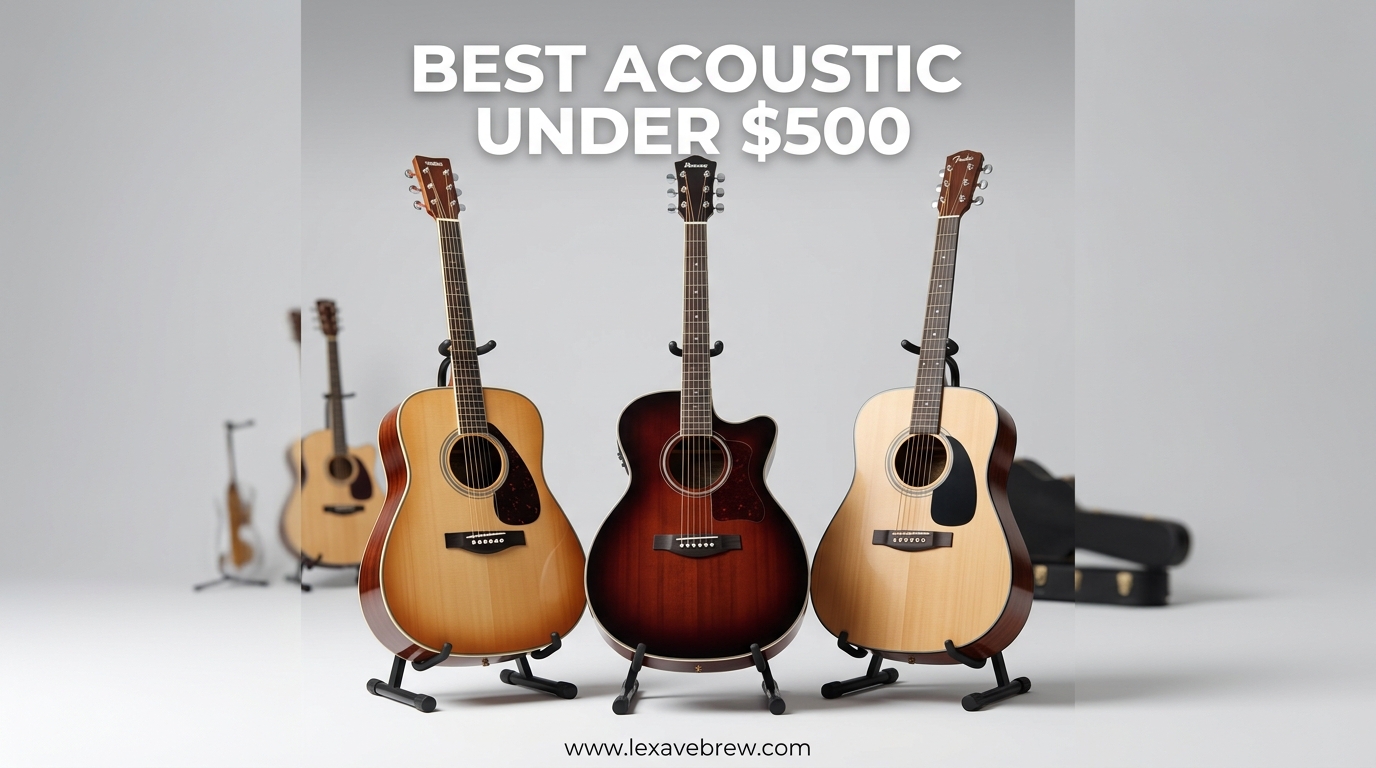 Best Acoustic Guitars Under $500