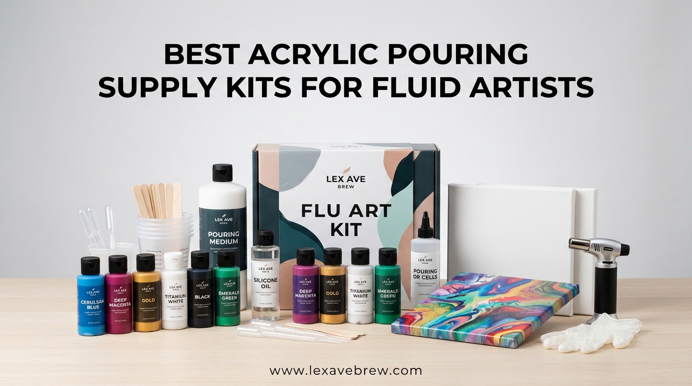 Best Acrylic Pouring Supply Kits for Fluid Artists