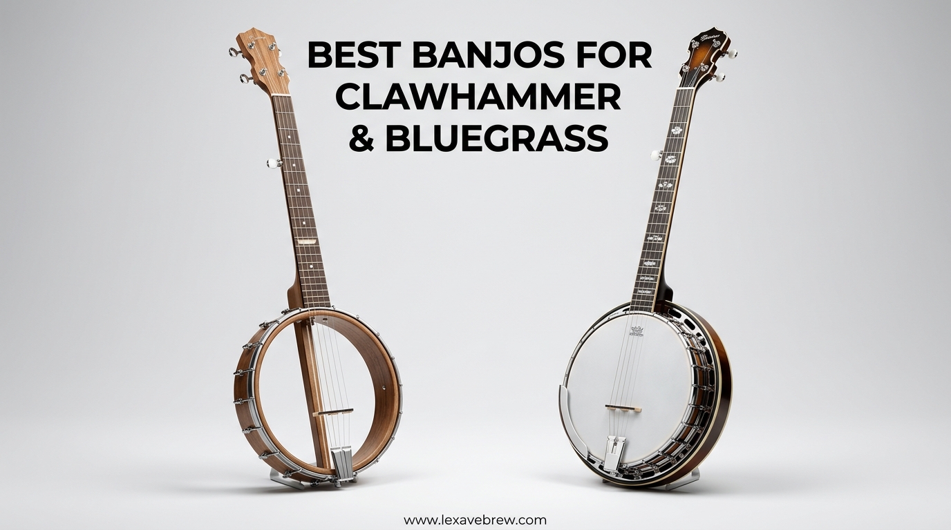 Best Banjos for Clawhammer and Bluegrass Players