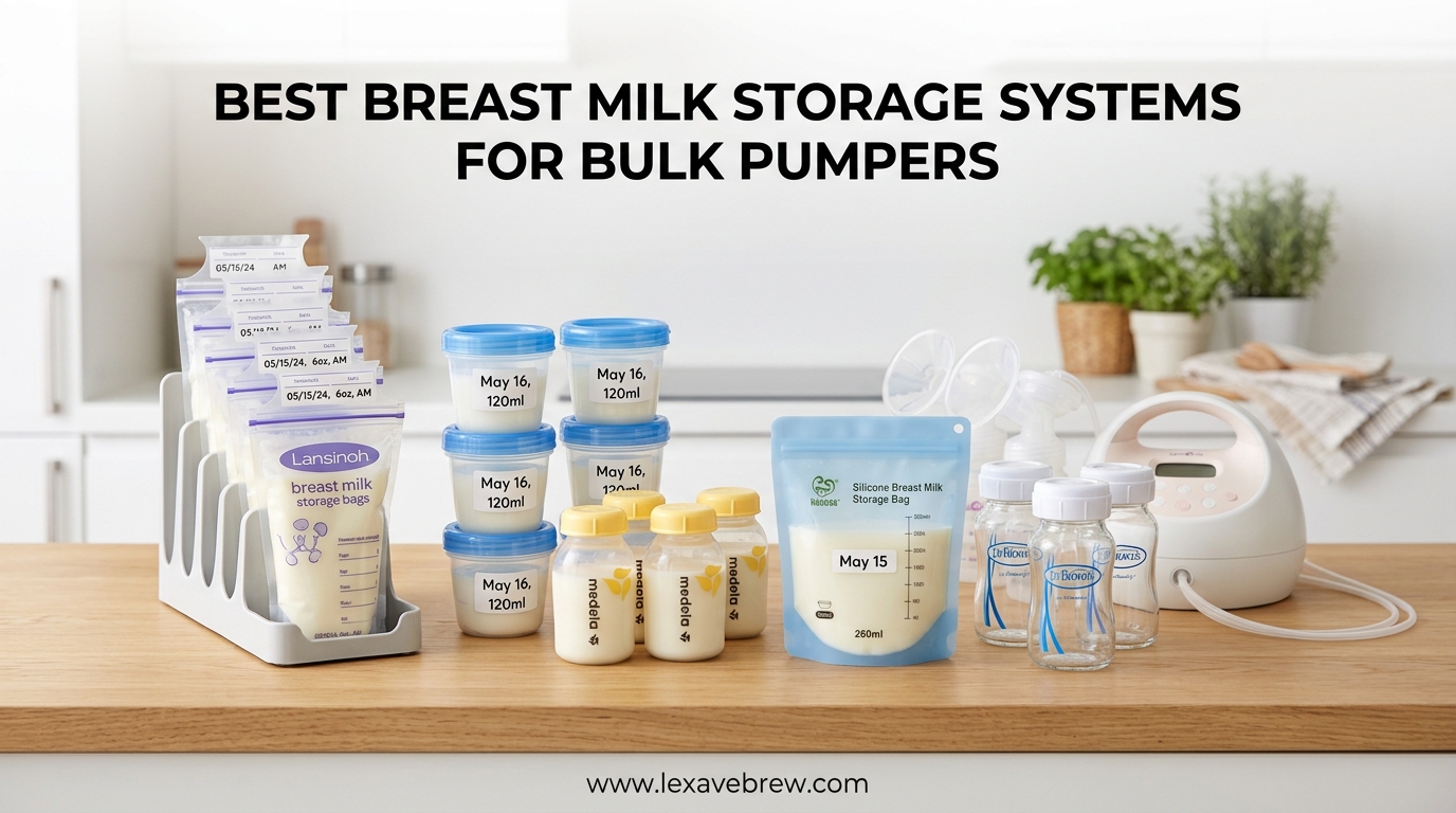 Best Breast Milk Storage Systems for Bulk Pumpers