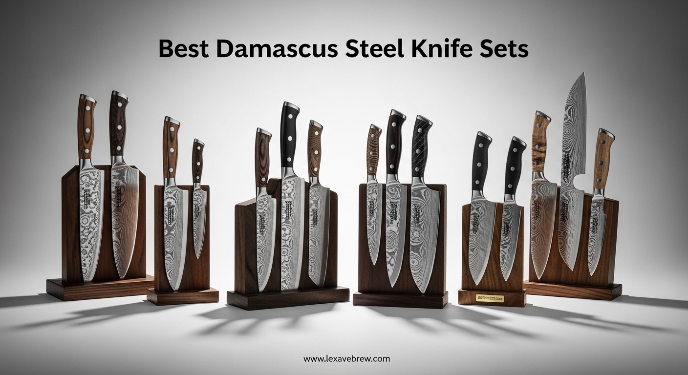 Best Damascus Steel Knife Sets