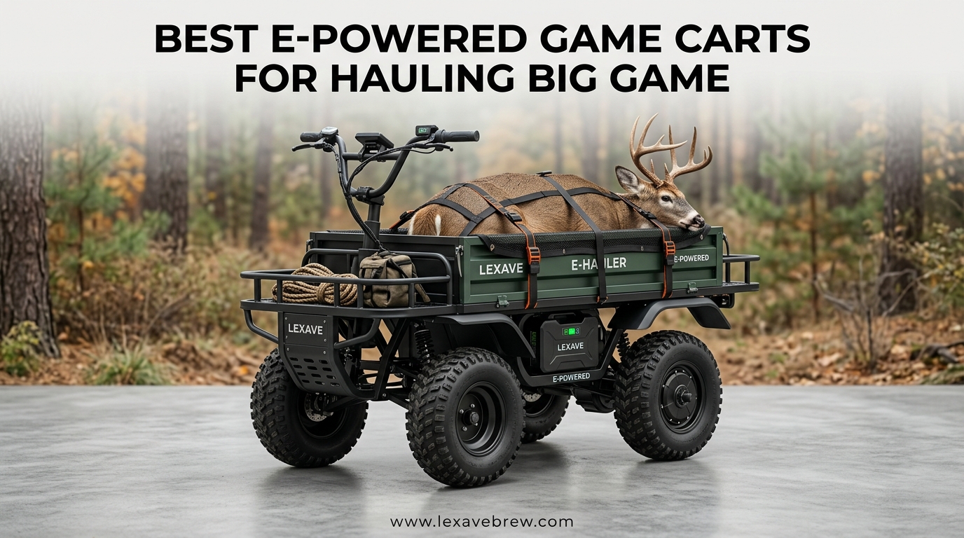 Best E-Powered Game Carts for Hauling Big Game