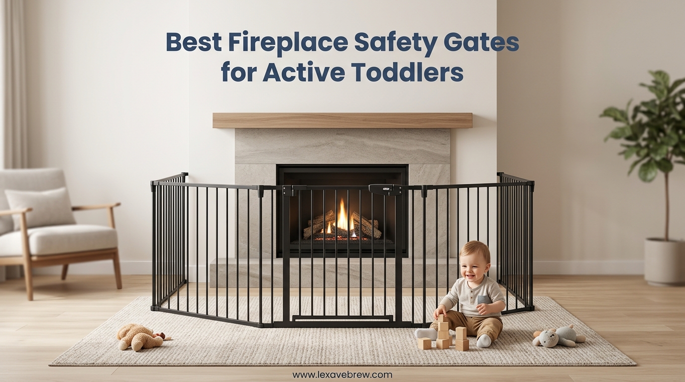 Best Fireplace Safety Gates for Active Toddlers