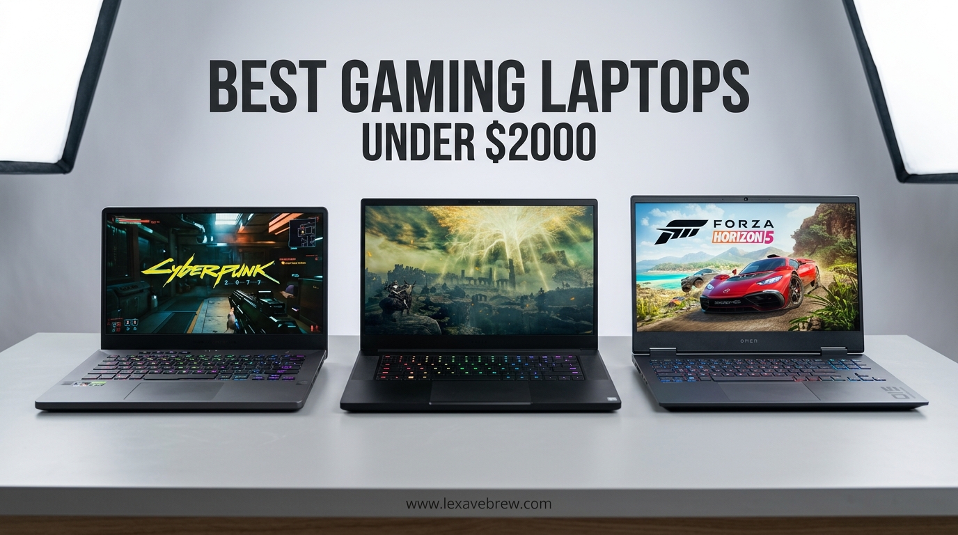 Best Gaming Laptops Under $2000