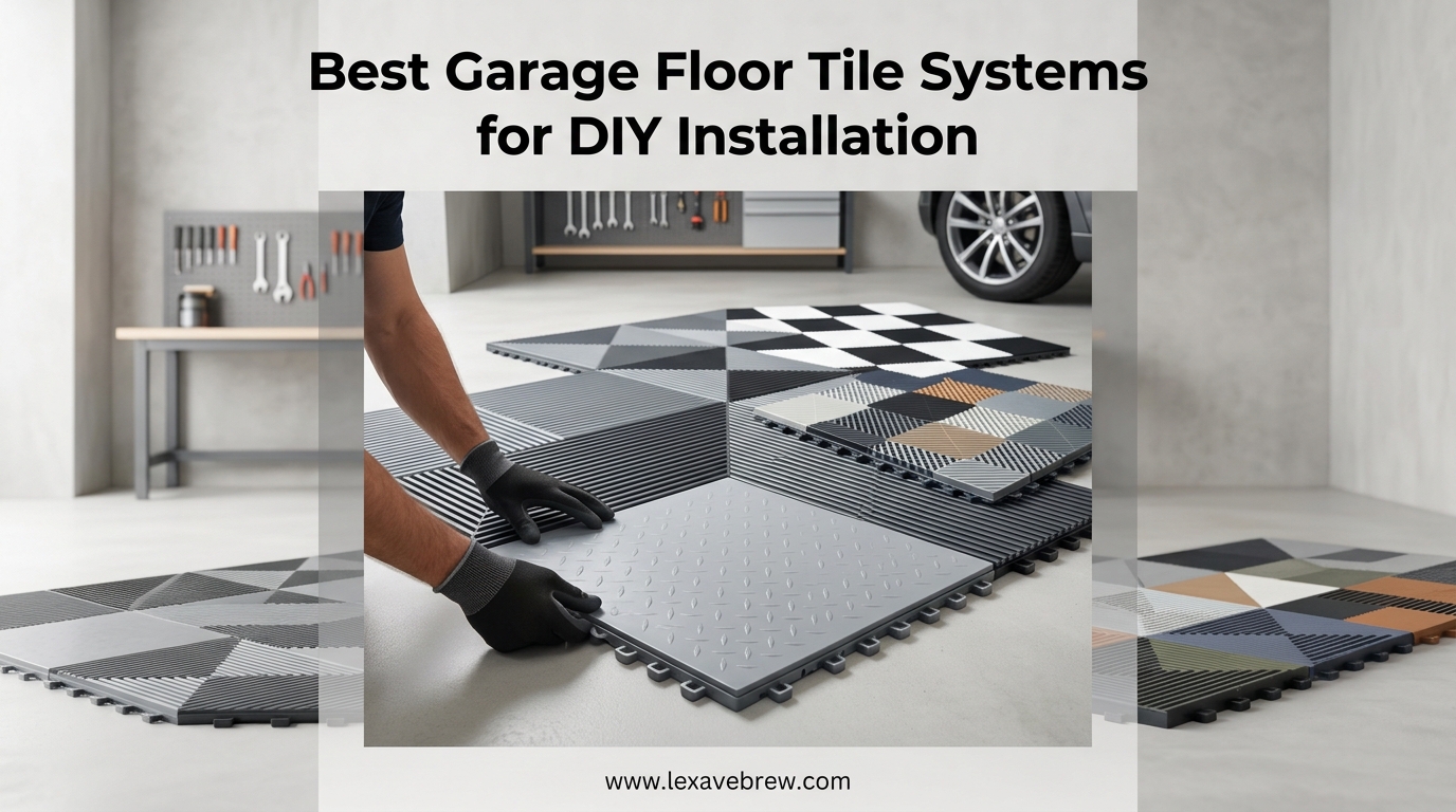 Best Garage Floor Tile Systems for DIY Installation