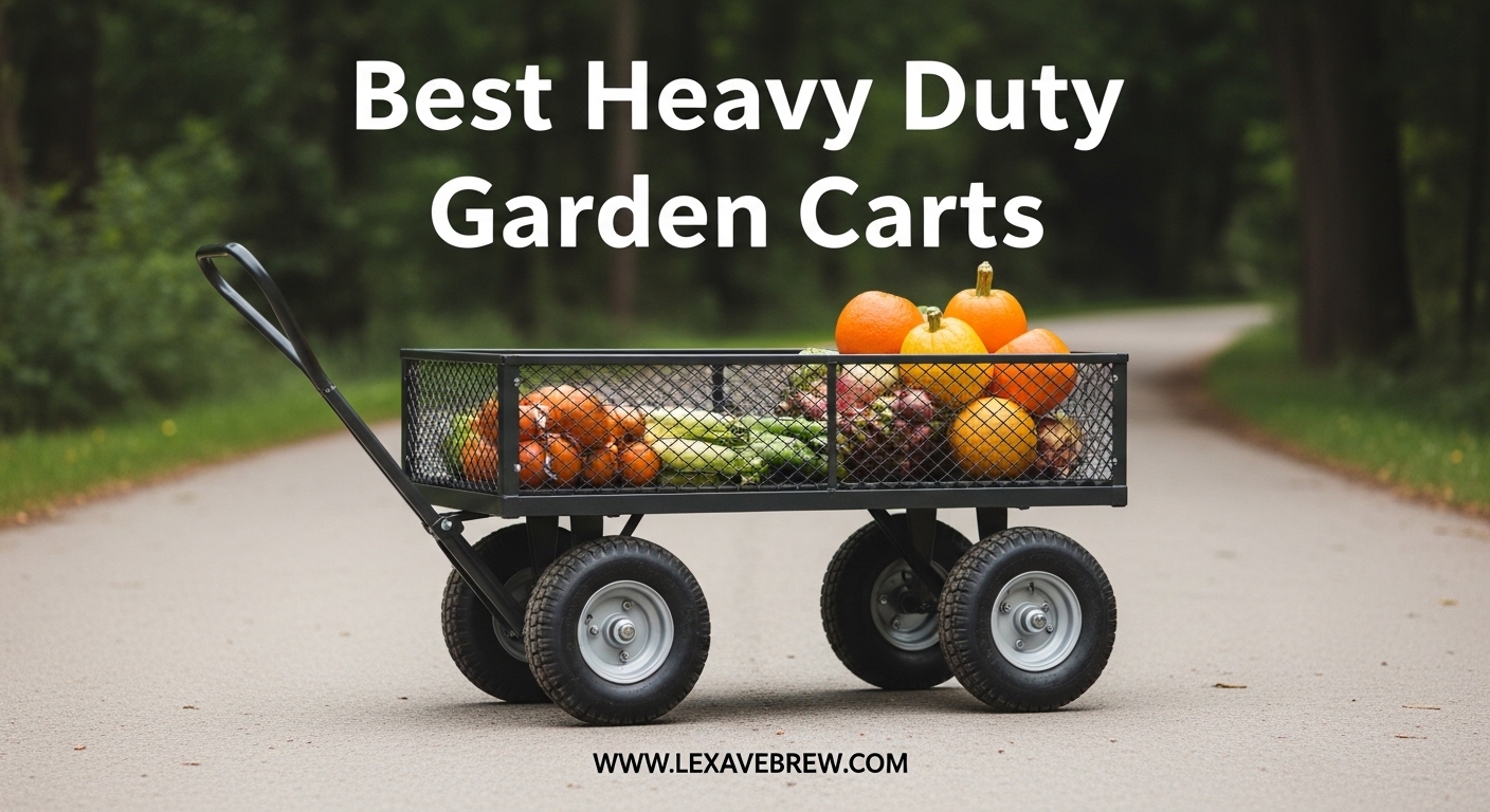 Best Heavy Duty Garden Carts