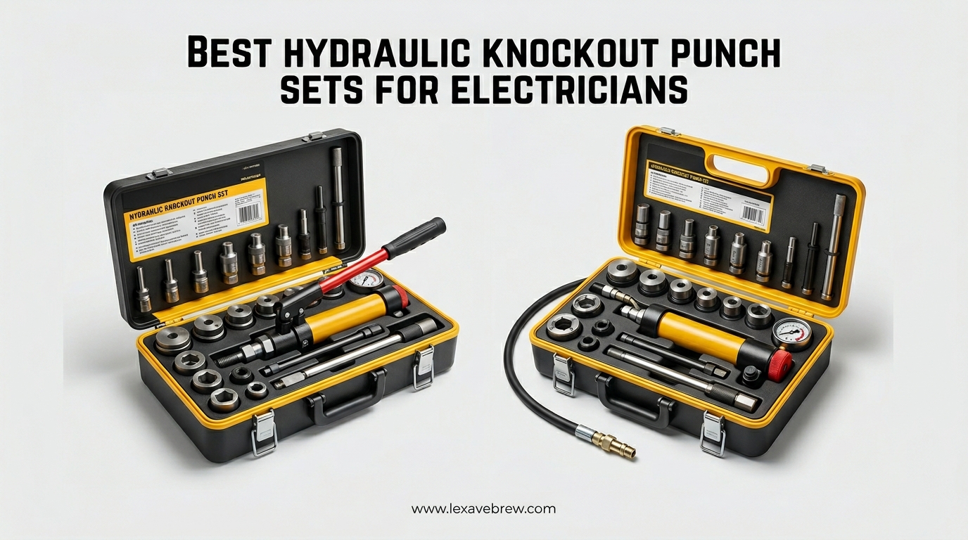 Best Hydraulic Knockout Punch Sets for Electricians