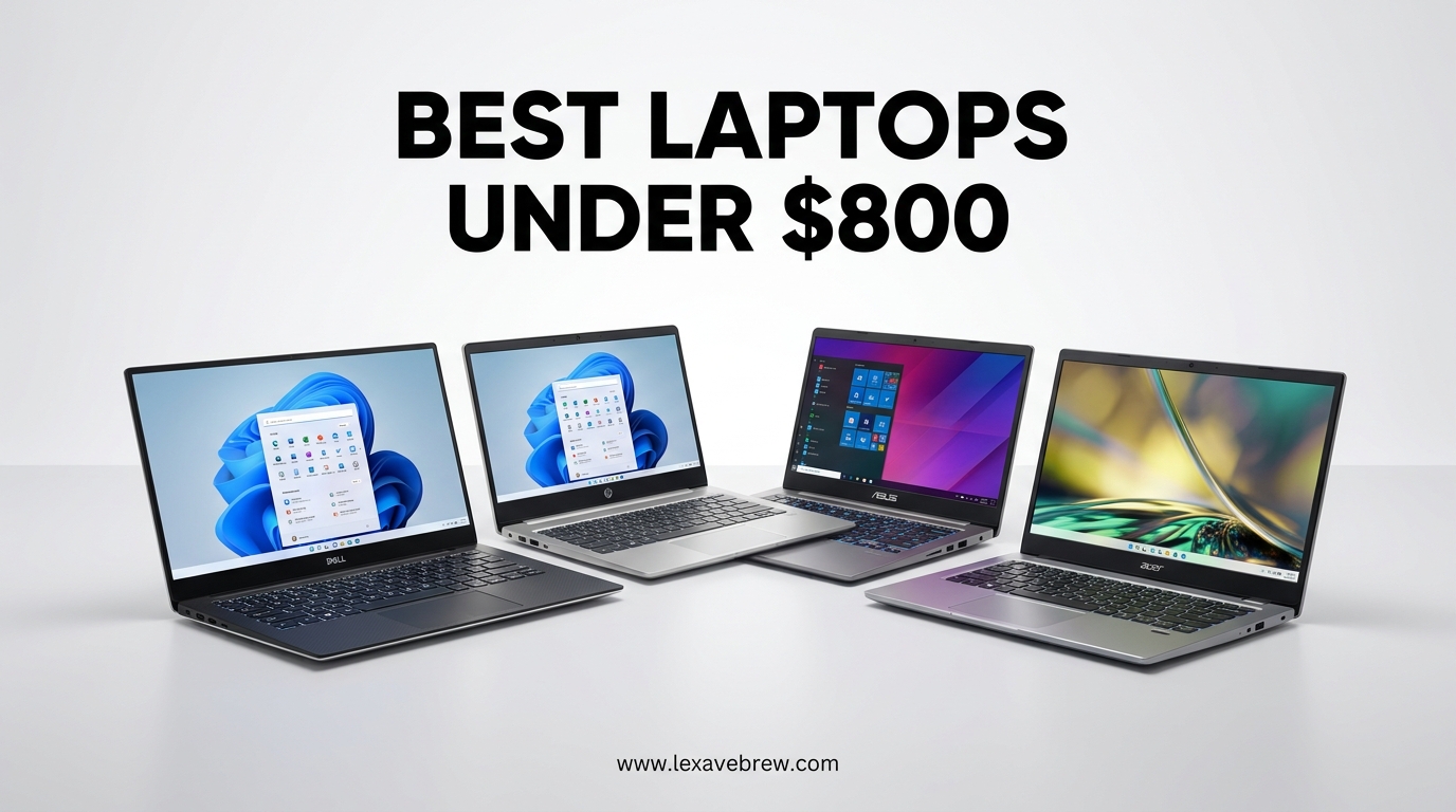 Best Laptops Under $800