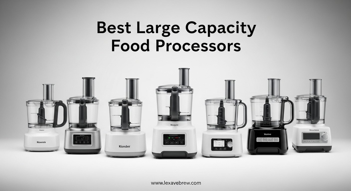 Best Large Capacity Food Processors