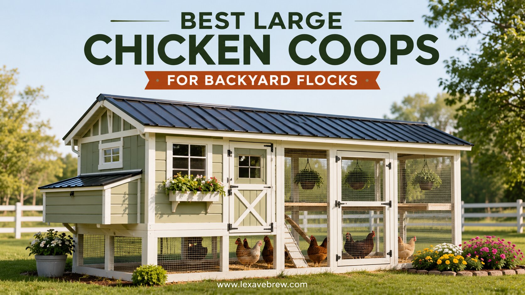 Best Large Chicken Coops for Backyard Flocks