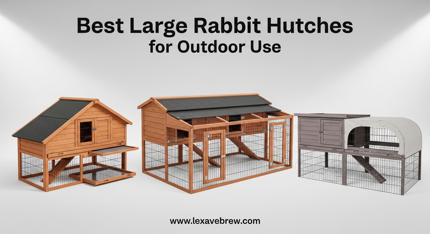 Best Large Rabbit Hutches for Outdoor Use
